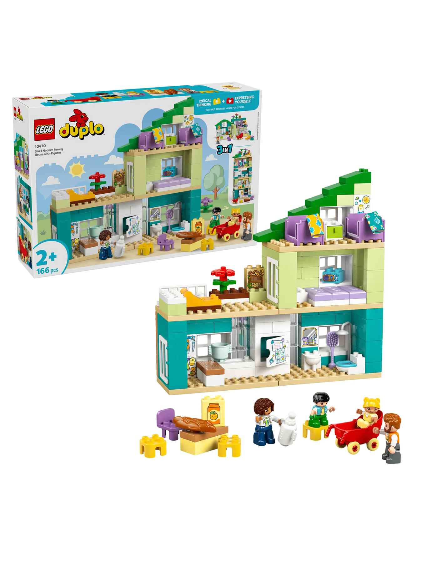 Creator 3-in-1 Modern Family House Set 10470 - Image 2
