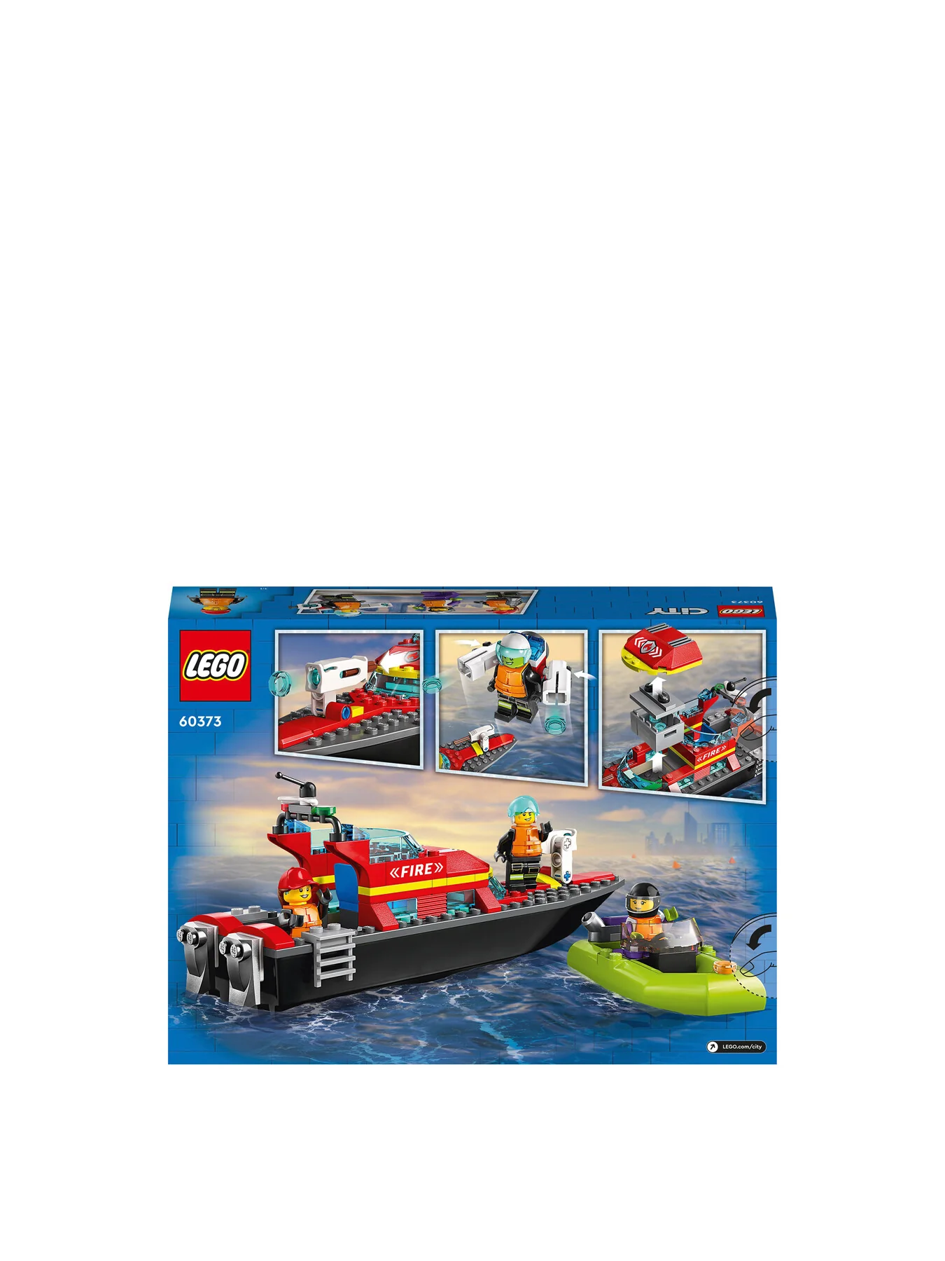 Fire Rescue Boat 60373 - Image 4