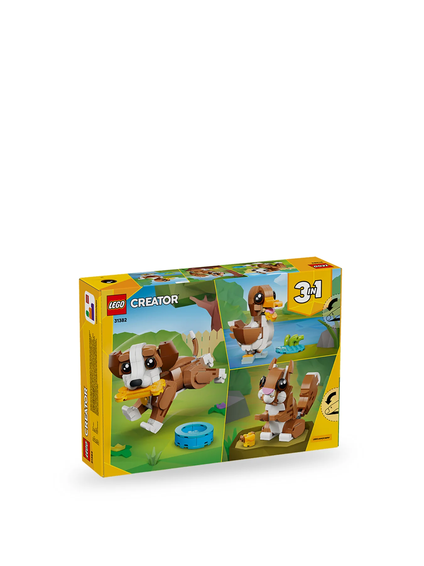 Creator Cute Animals Playful Puppy Dog Set 31382