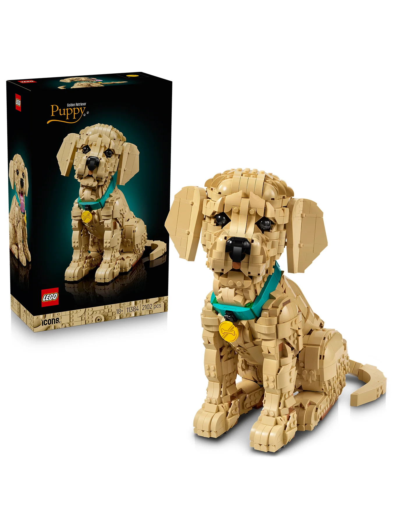 Golden Retriever Puppy Building Set - Image 3