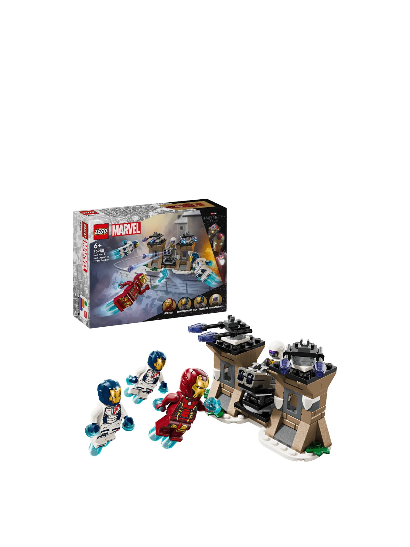 Iron Man and Iron Legion vs Hydra Soldier 76288 - Image 4