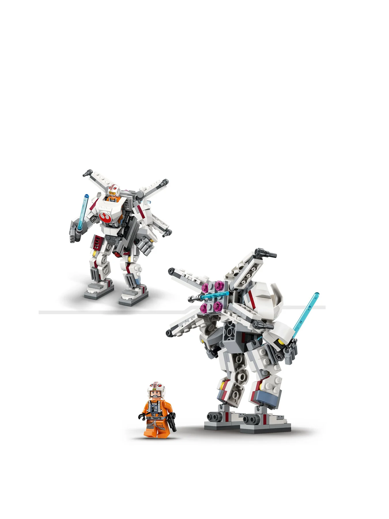 Luke Skywalker X-Wing Mech 75390 - Image 3