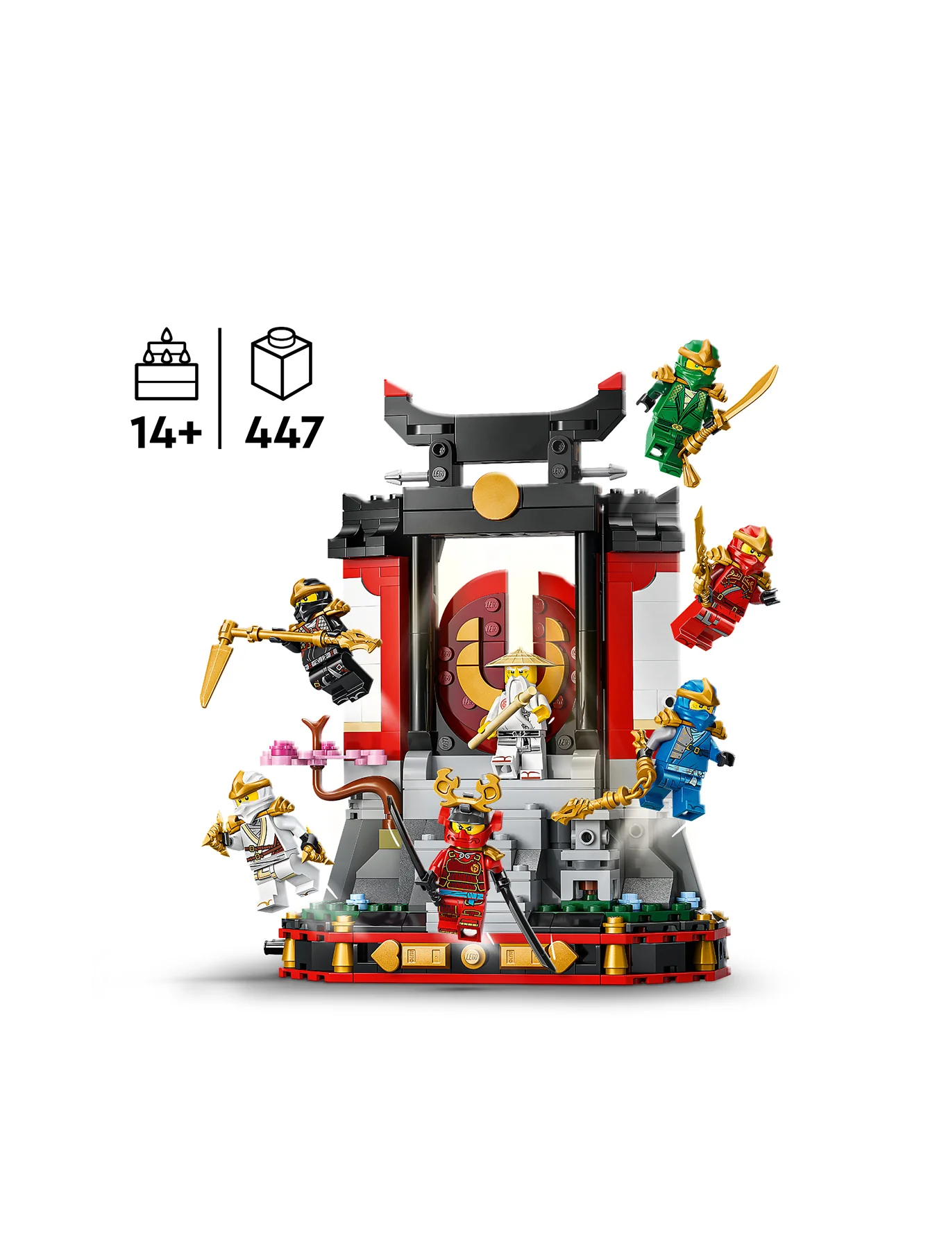 NINJAGO Character Display 15th Anniversary Set 71866 - Image 2