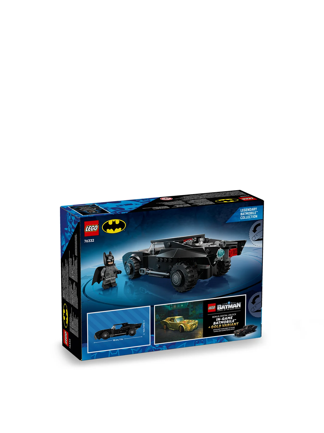 The Batman Batmobile 76332