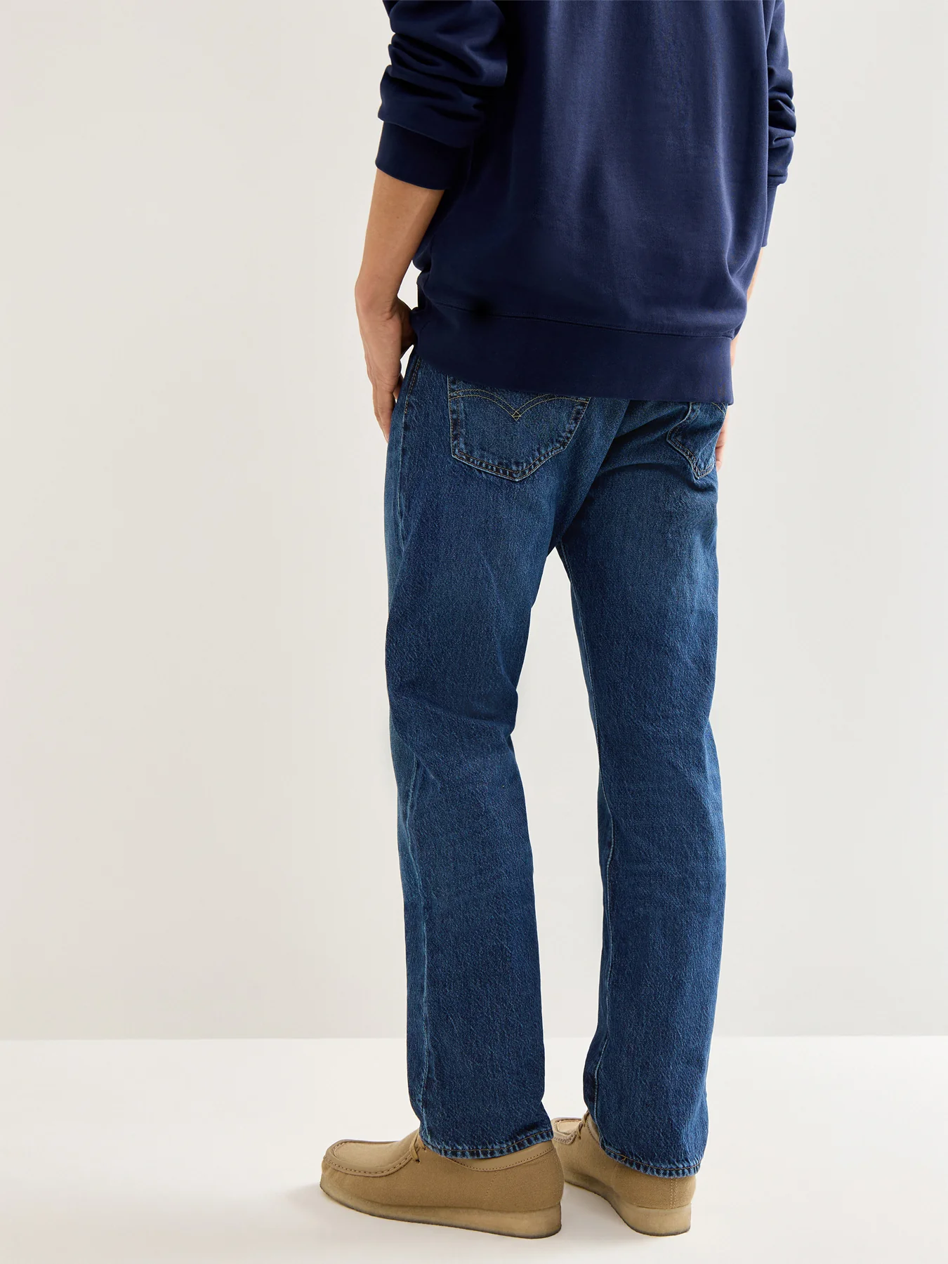 Men's 501 Levi Original Jeans Blue - Image 5