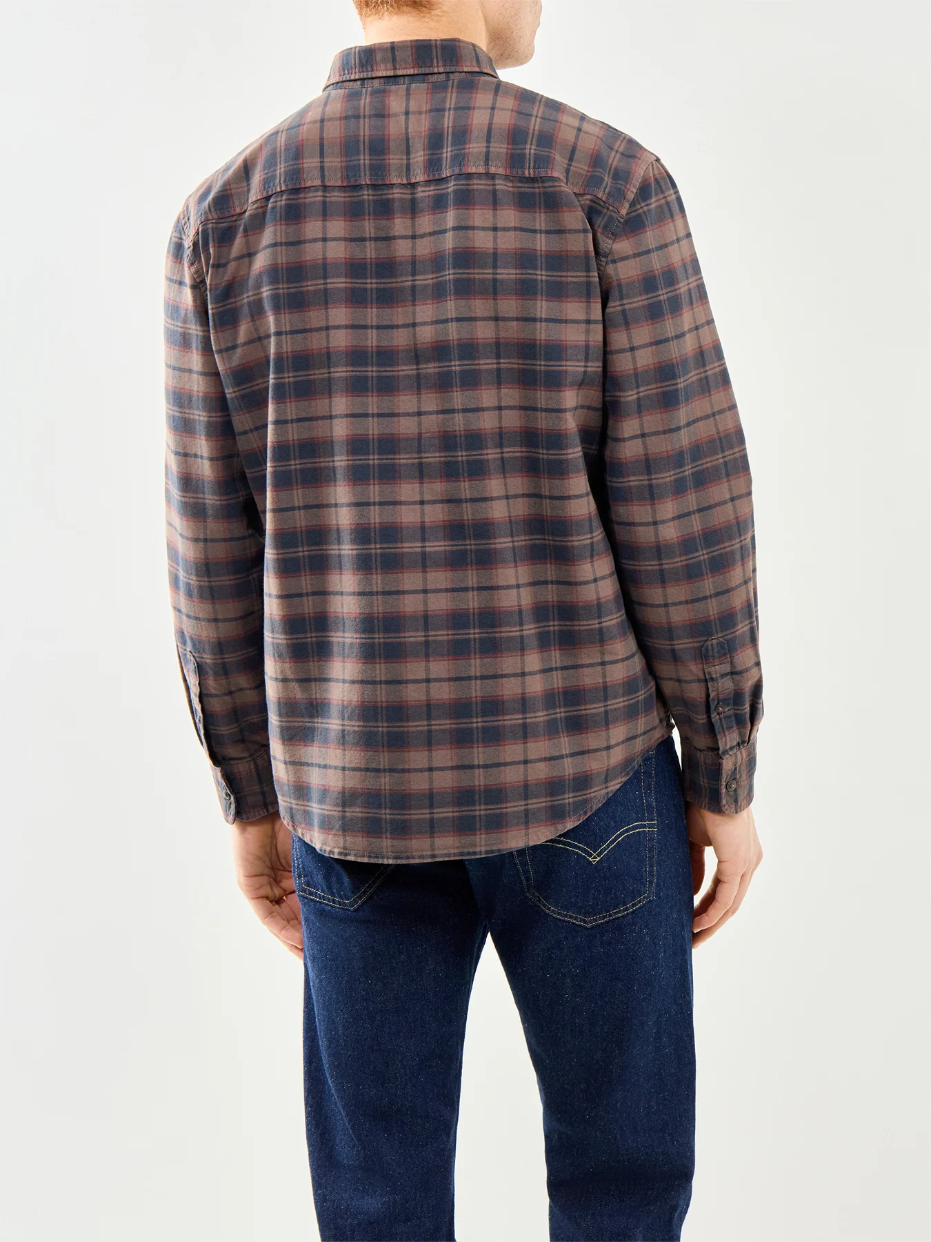Button Down Shirt Khaki - Image 5