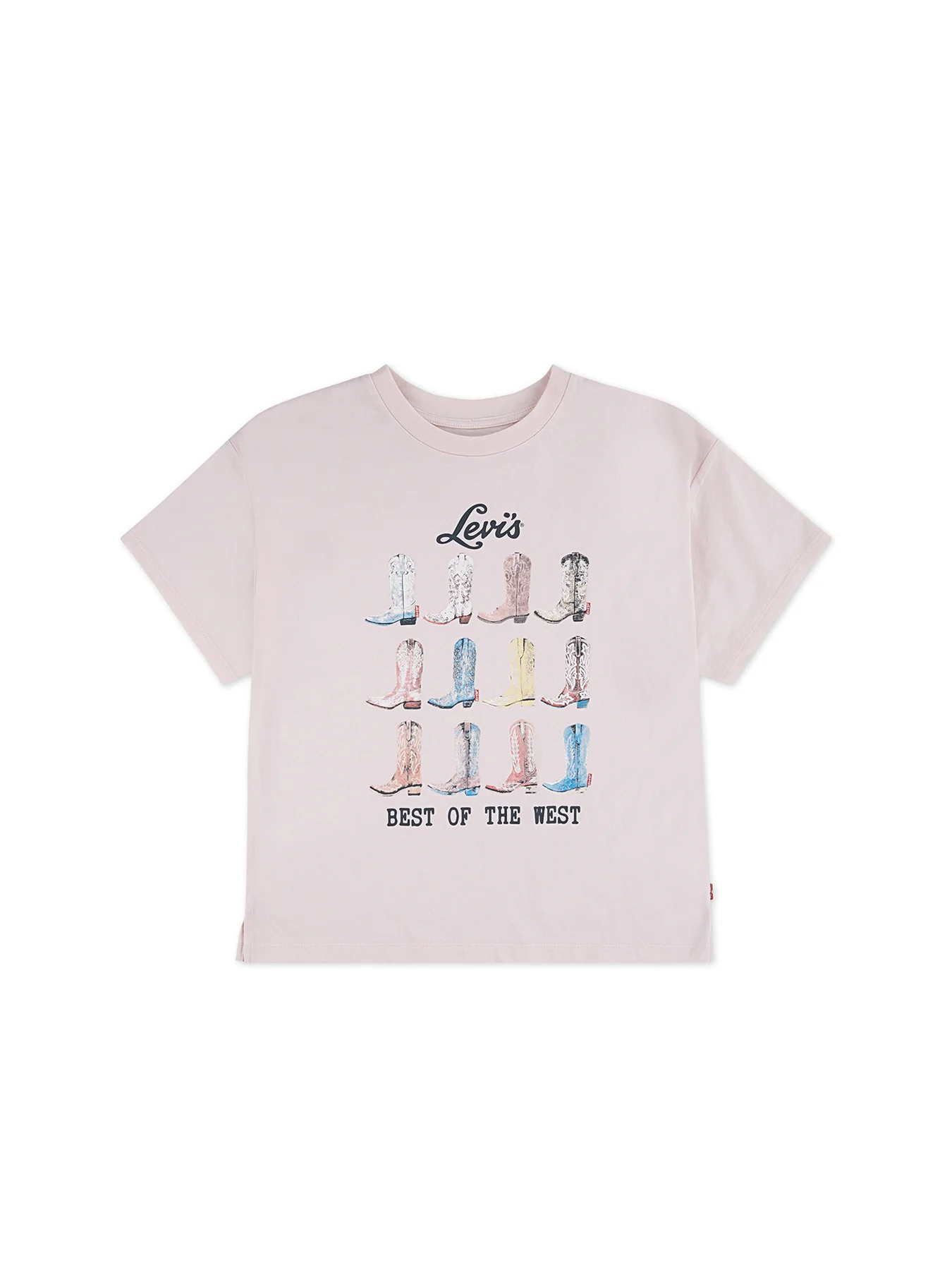 Kids' Oversized Graphic T-Shirt Pink