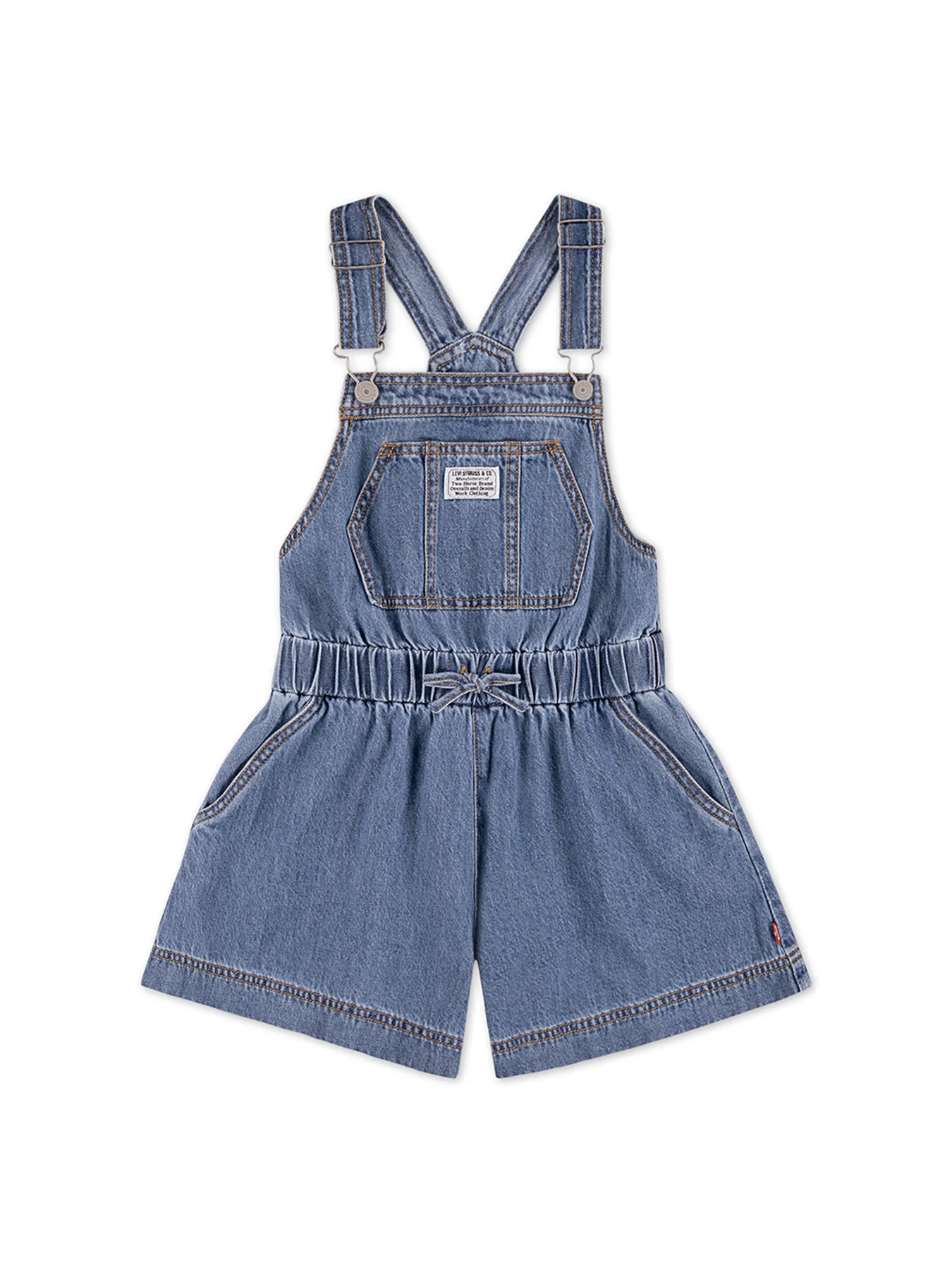 Kids' Denim Shortall Blue