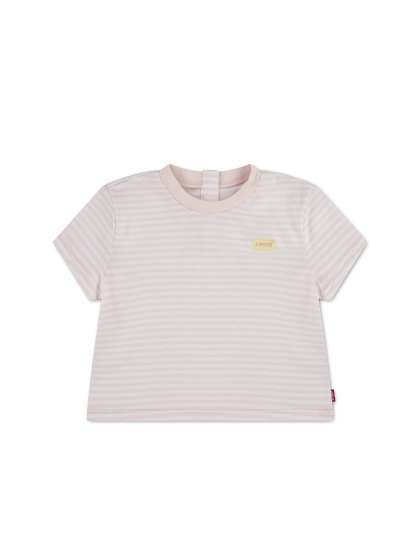 Baby Striped Batwing T-Shirt Pink