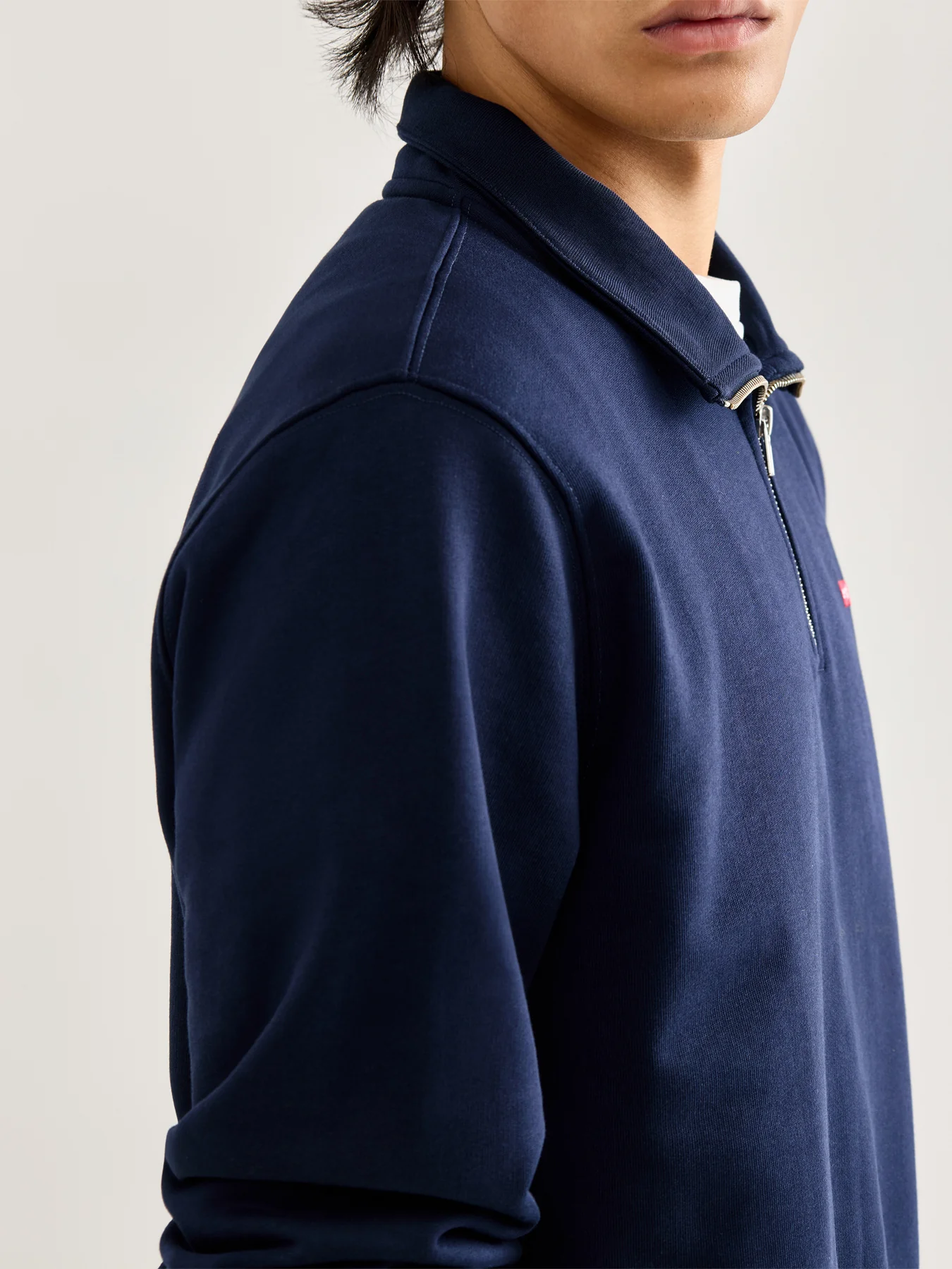 Original Hm 1/4 Zip Navy - Image 3