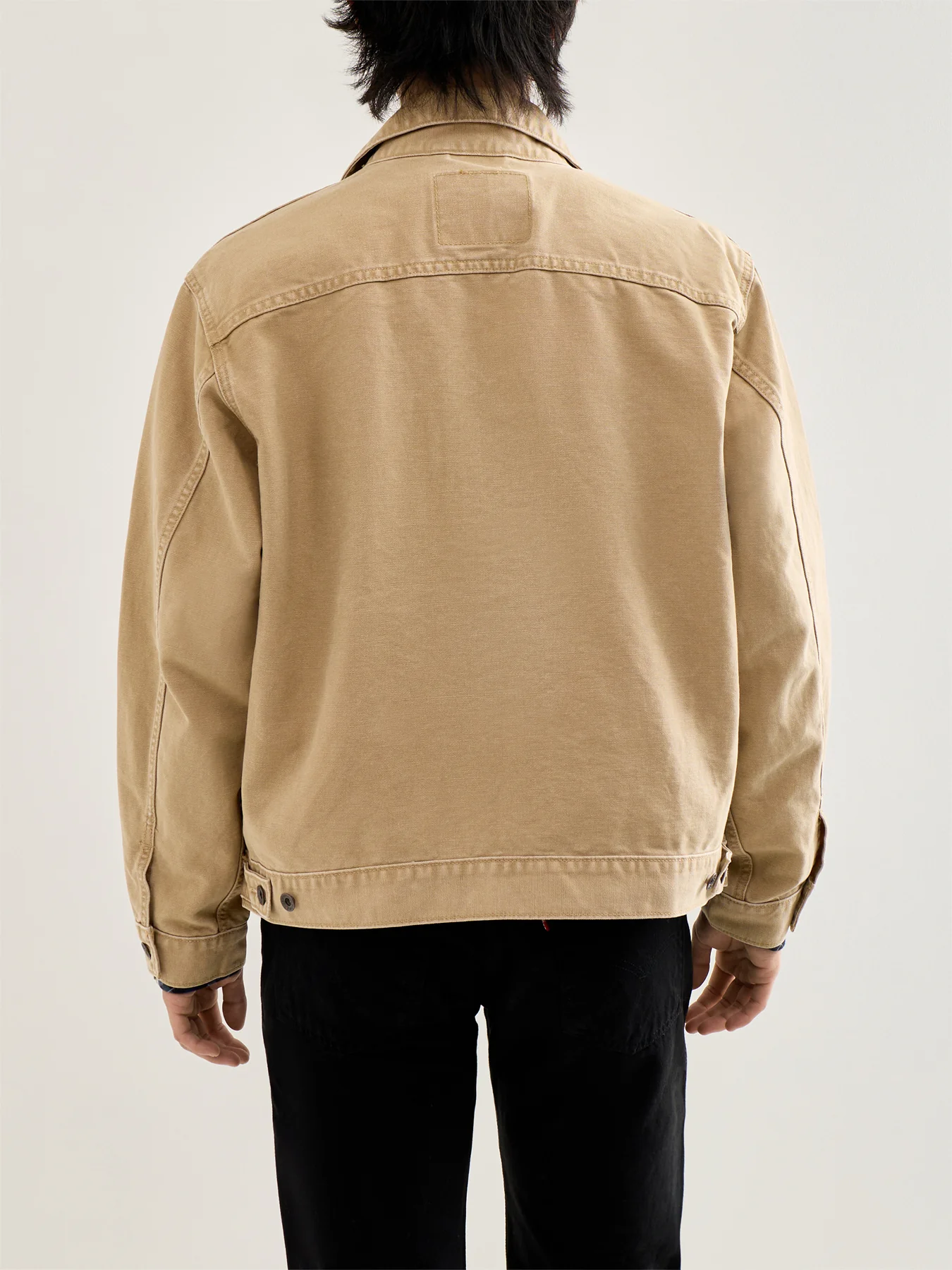 Sunrise Trucker Jacket Khaki - Image 5