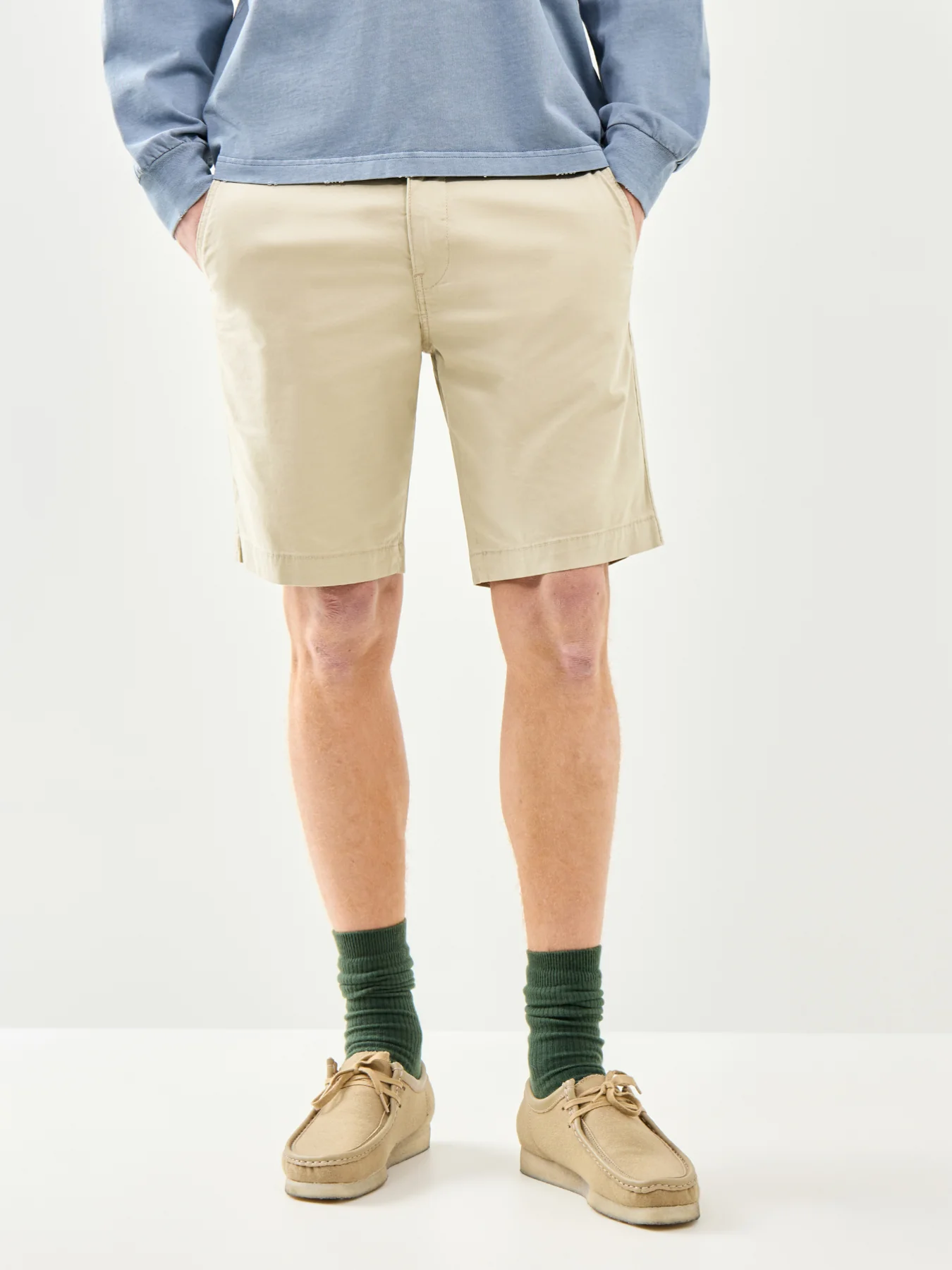 Chino Shorts Beige - Image 4