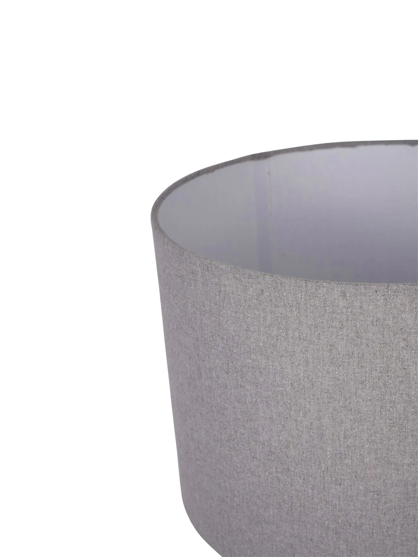 Bruno Ceramic Table Lamp Charcoal with Shade E27 60W - Image 3