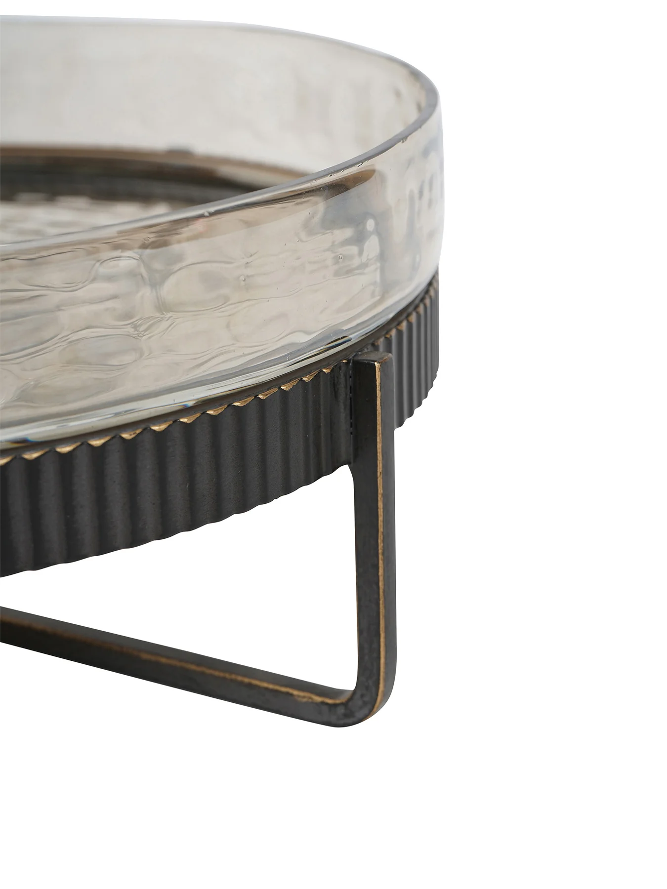 Beresford Glass Platter On Stand - Image 4