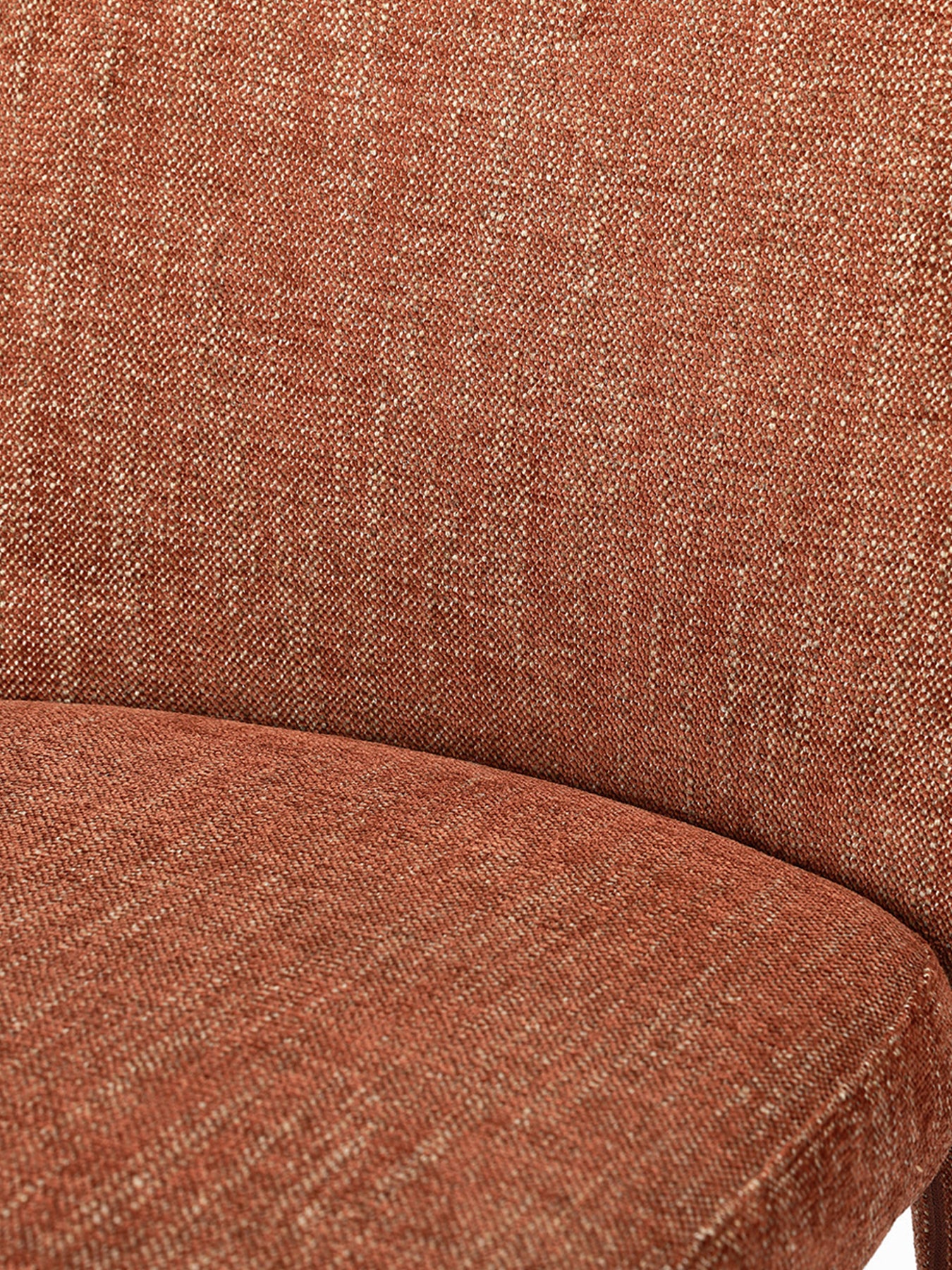 Pair of Eska Upholstered Dining Chairs in Brown - Image 4