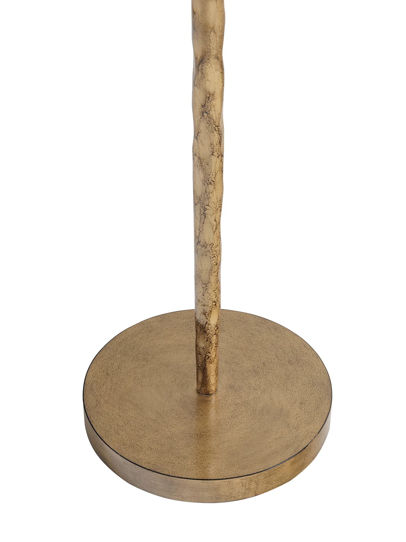 Ronde Floor Lamp Gold with Linen Shade - Image 3