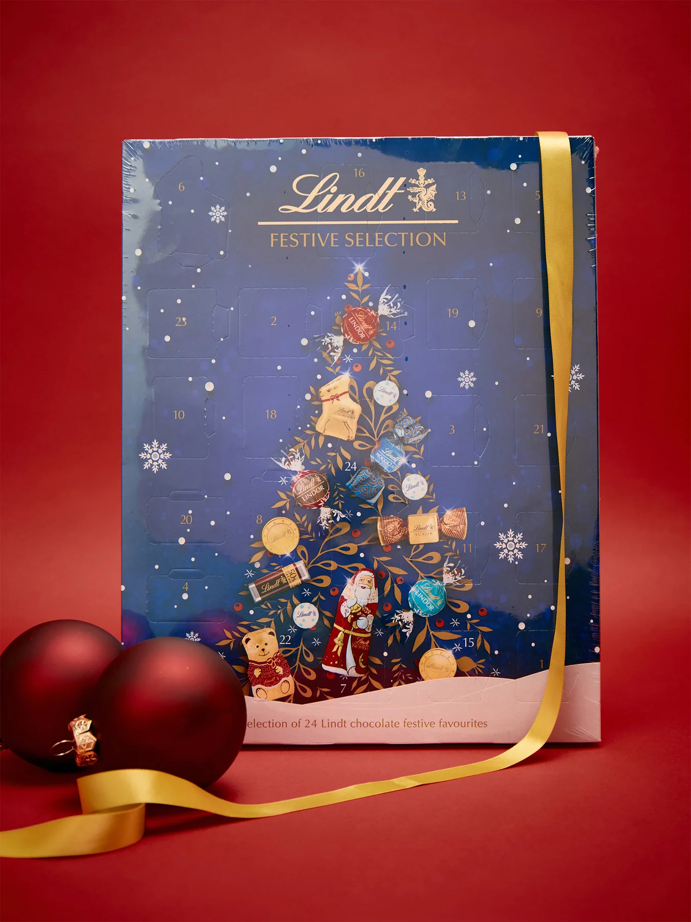 Lindt Festive Selection Advent Calendar 289g - Image 2