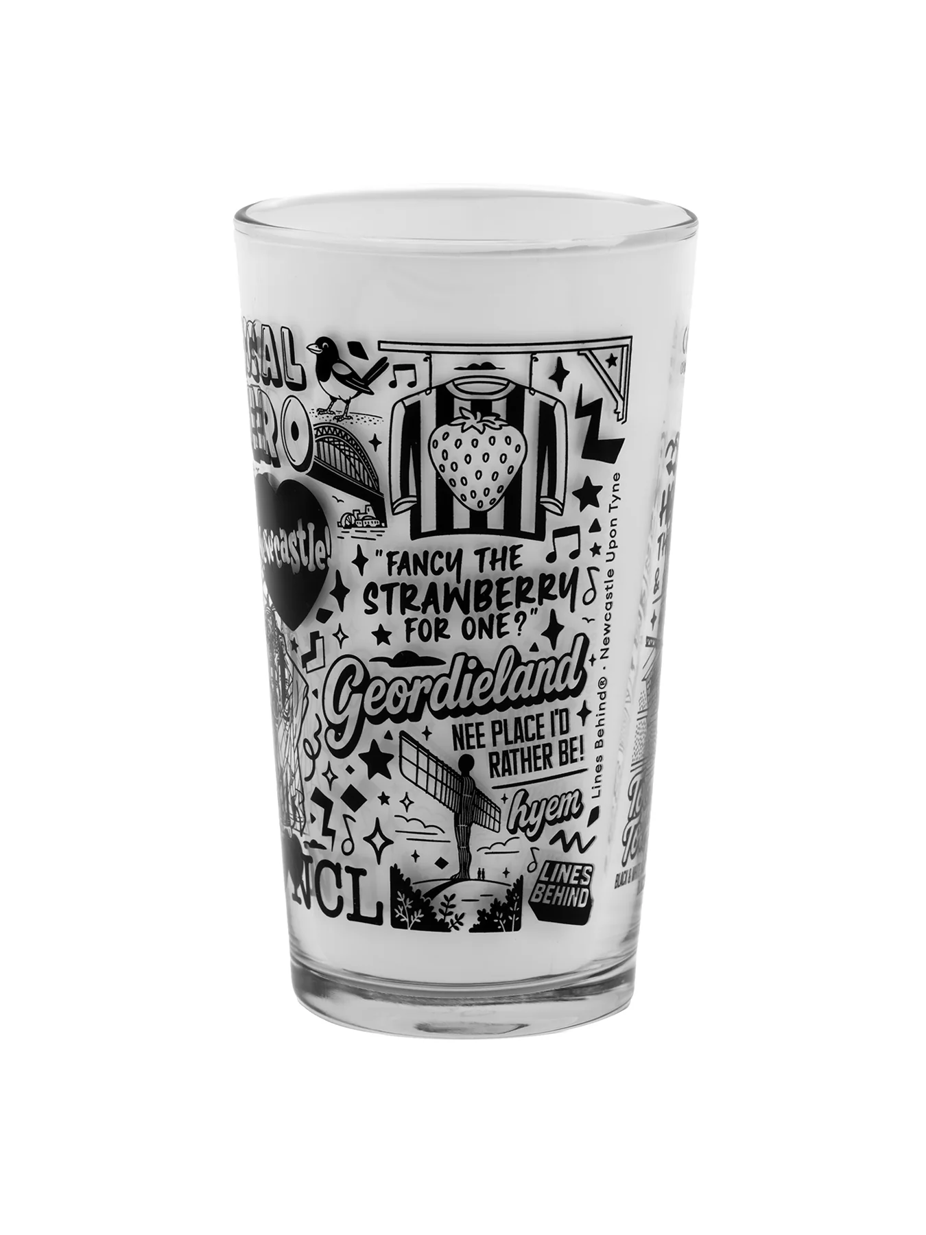 Lines Behind Beer Glass - Image 2