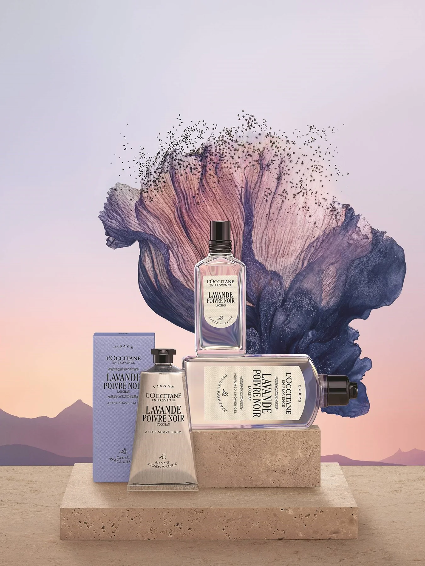 Lavande Poivre Noir Shower Gel 250ml - Image 3