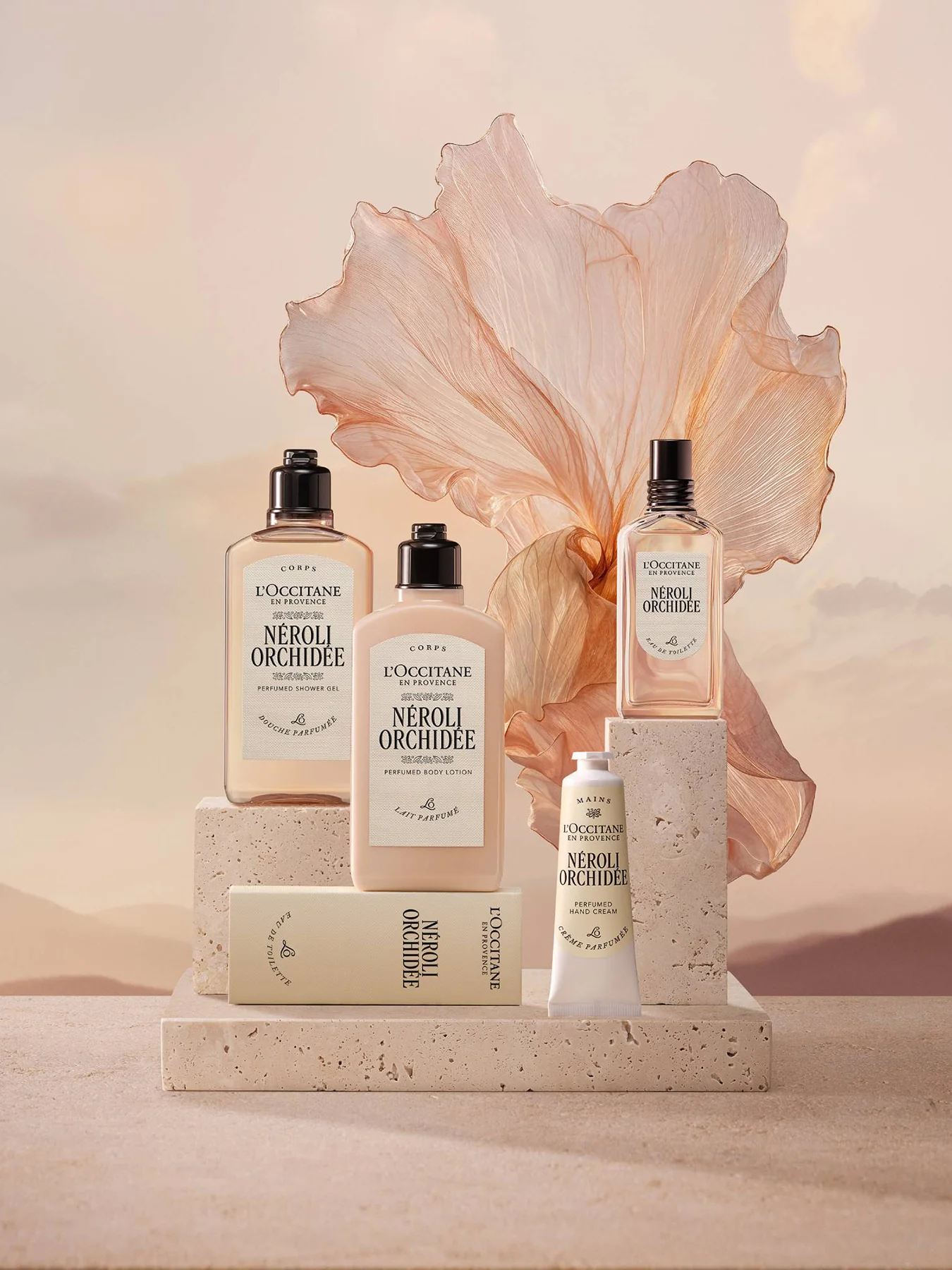 Néroli & Orchidée Shower Gel 250ml - Image 3