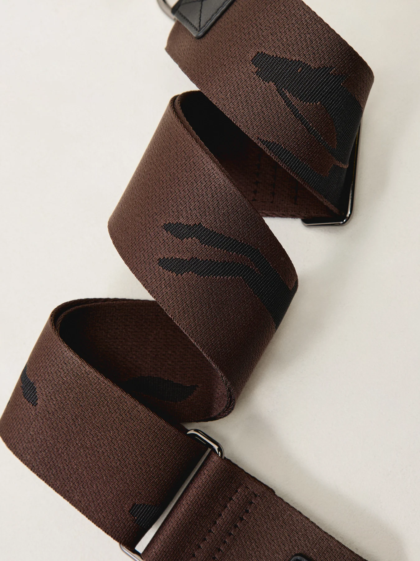 Cavalier Longchamp Shoulder Strap Brown - Image 3