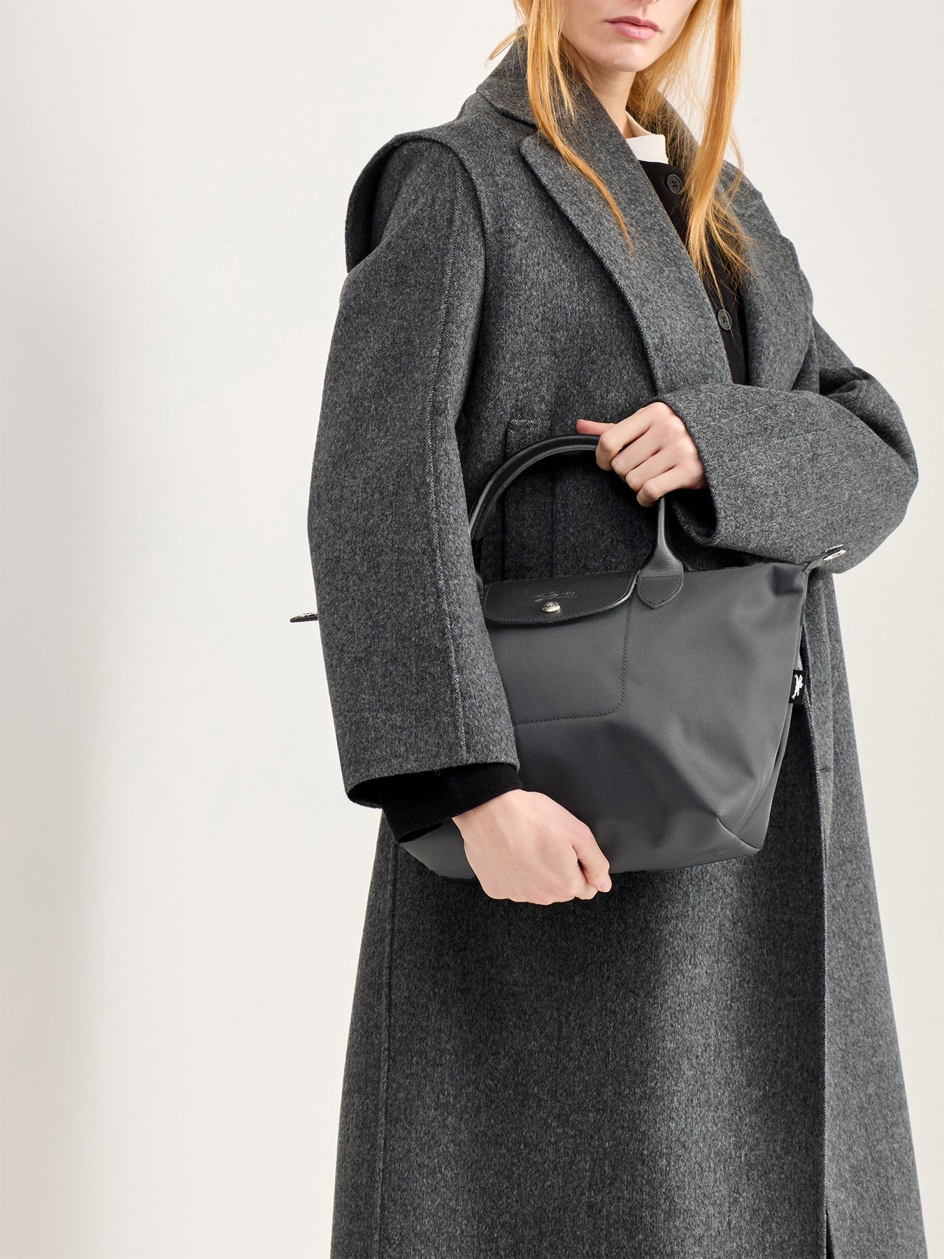 Le Pliage Energy Small Handbag Black - Image 2