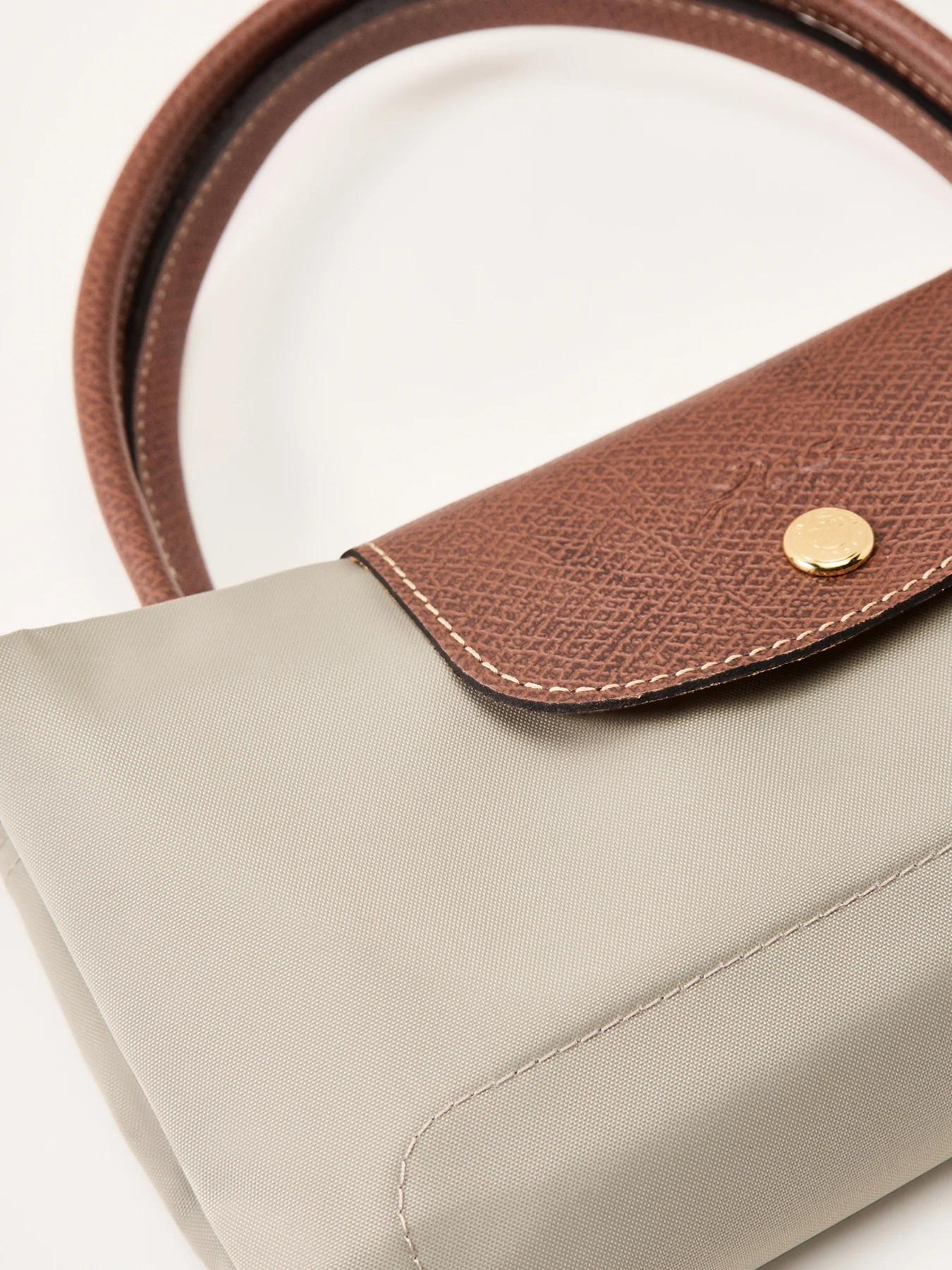 Le Pliage Original Medium Handbag Galet - Image 5