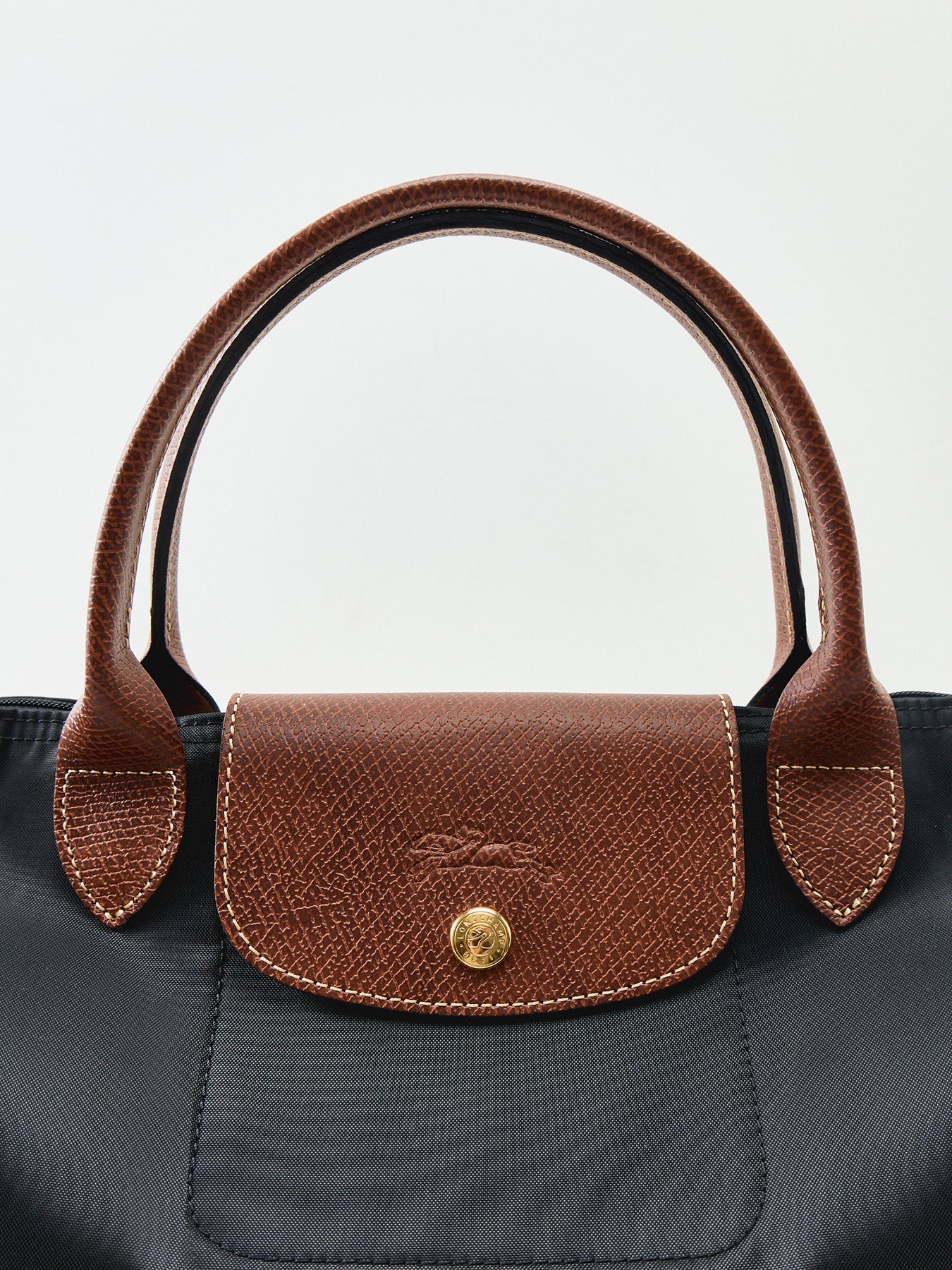 Le Pliage Original Medium Handbag Black - Image 5