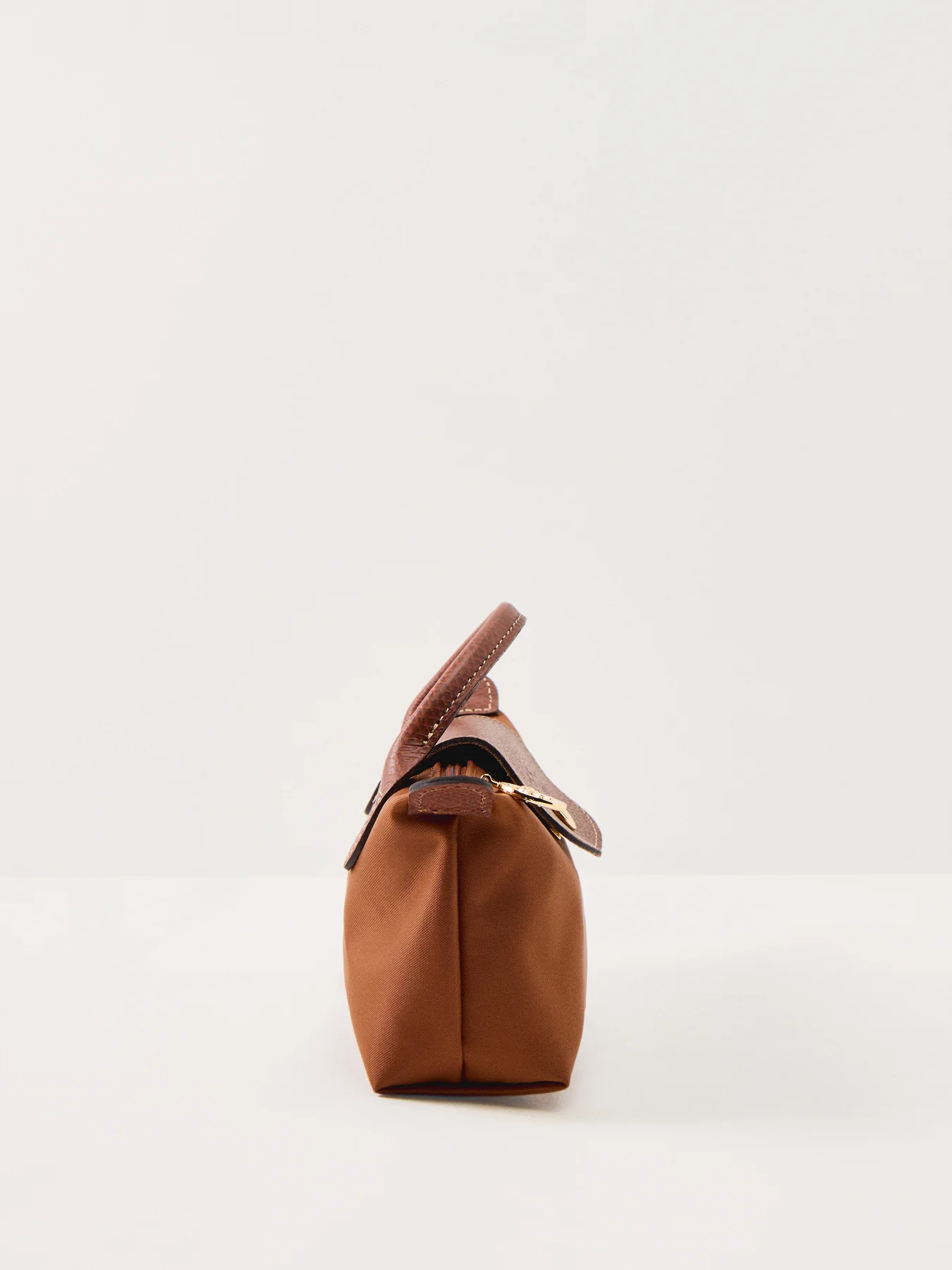 Le Pliage Classic Nylon Pouch Cognac - Image 4