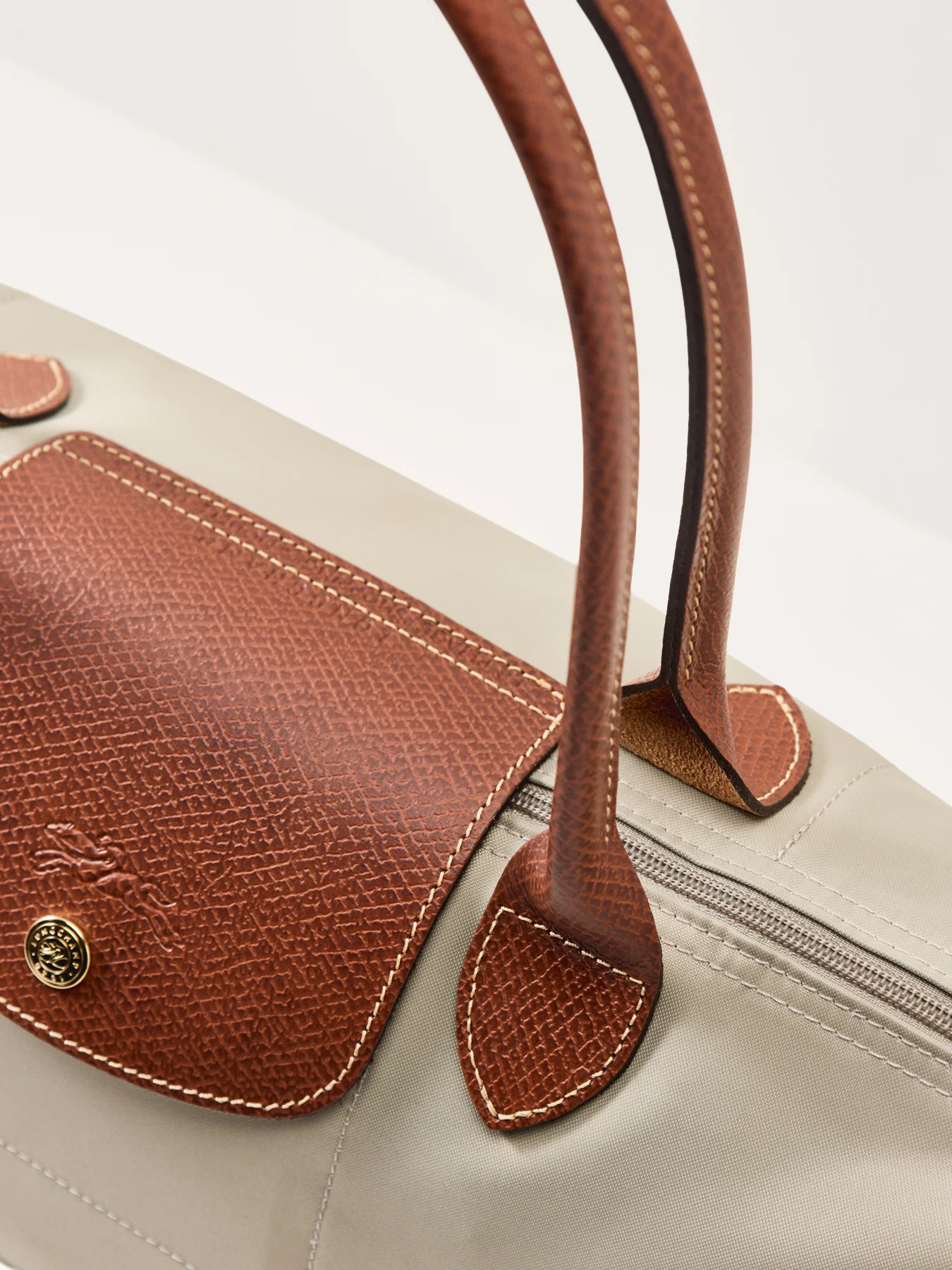 Le Pliage Original Medium Tote Bag Galet - Image 4