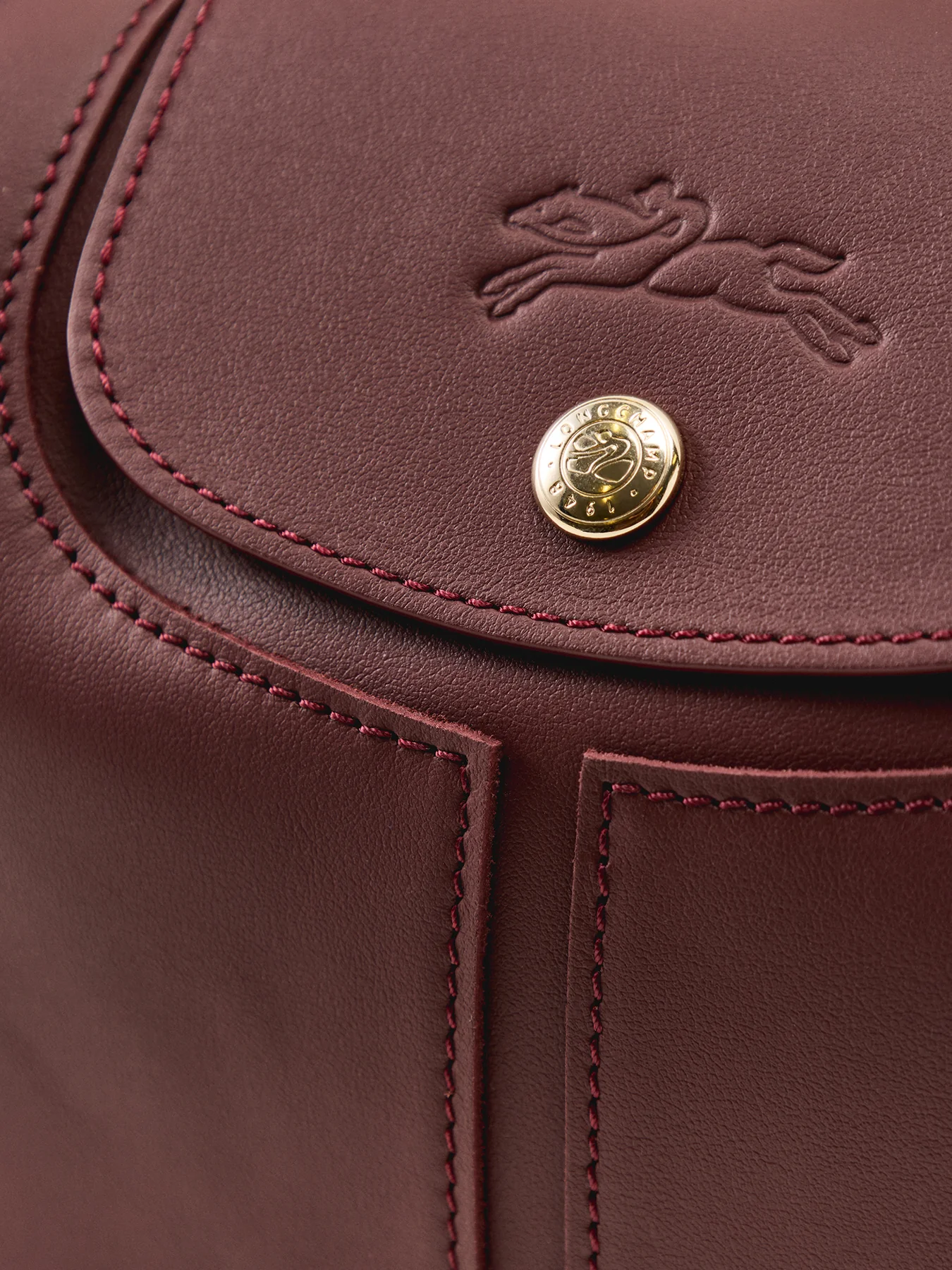 Le Pliage Xtra Large On-The-Go Shoulder Bag Burgundy - Image 5