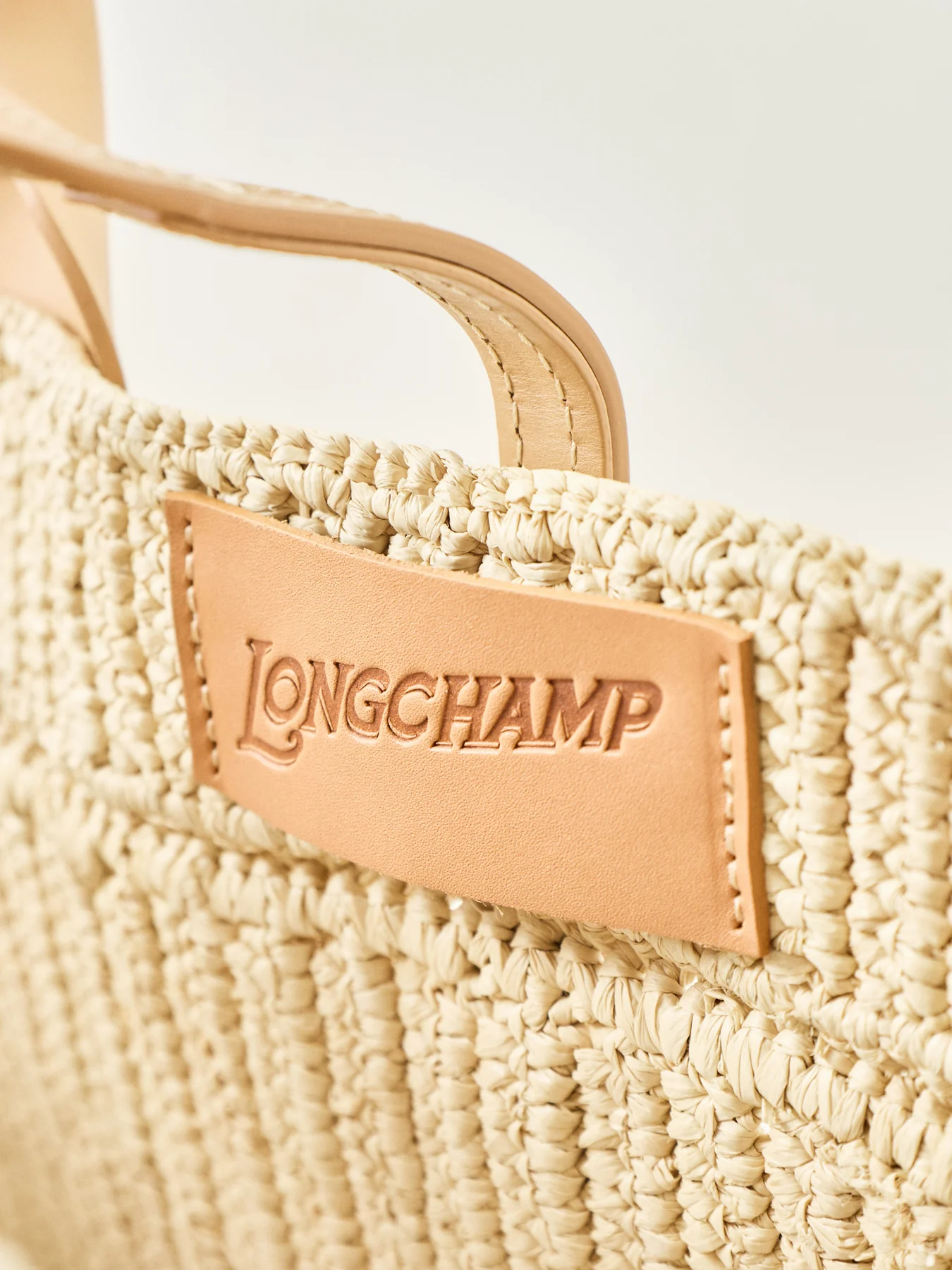 Le Roseau Raffia Tote Bag Large Vegetal - Image 5