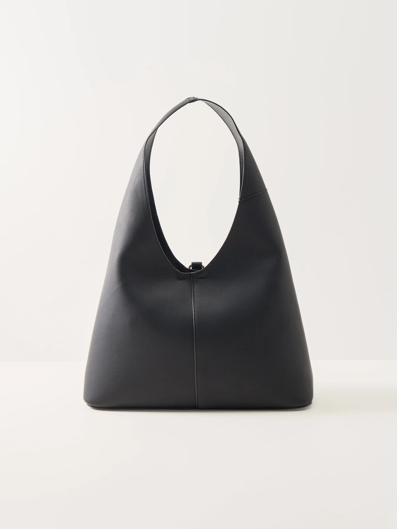 Zipped Hobo Bag Black - Image 3
