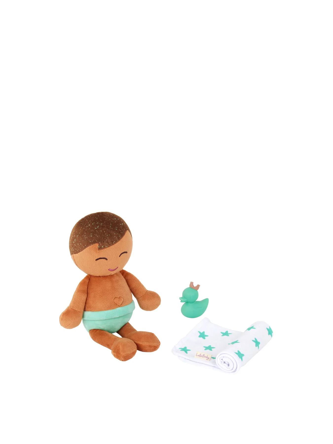 Plush Boy Bath Doll & Accessory - Image 2