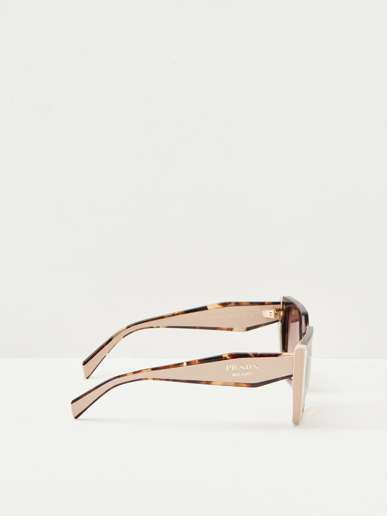 Oversized Tortoiseshell Sunglasses Brown - Image 2
