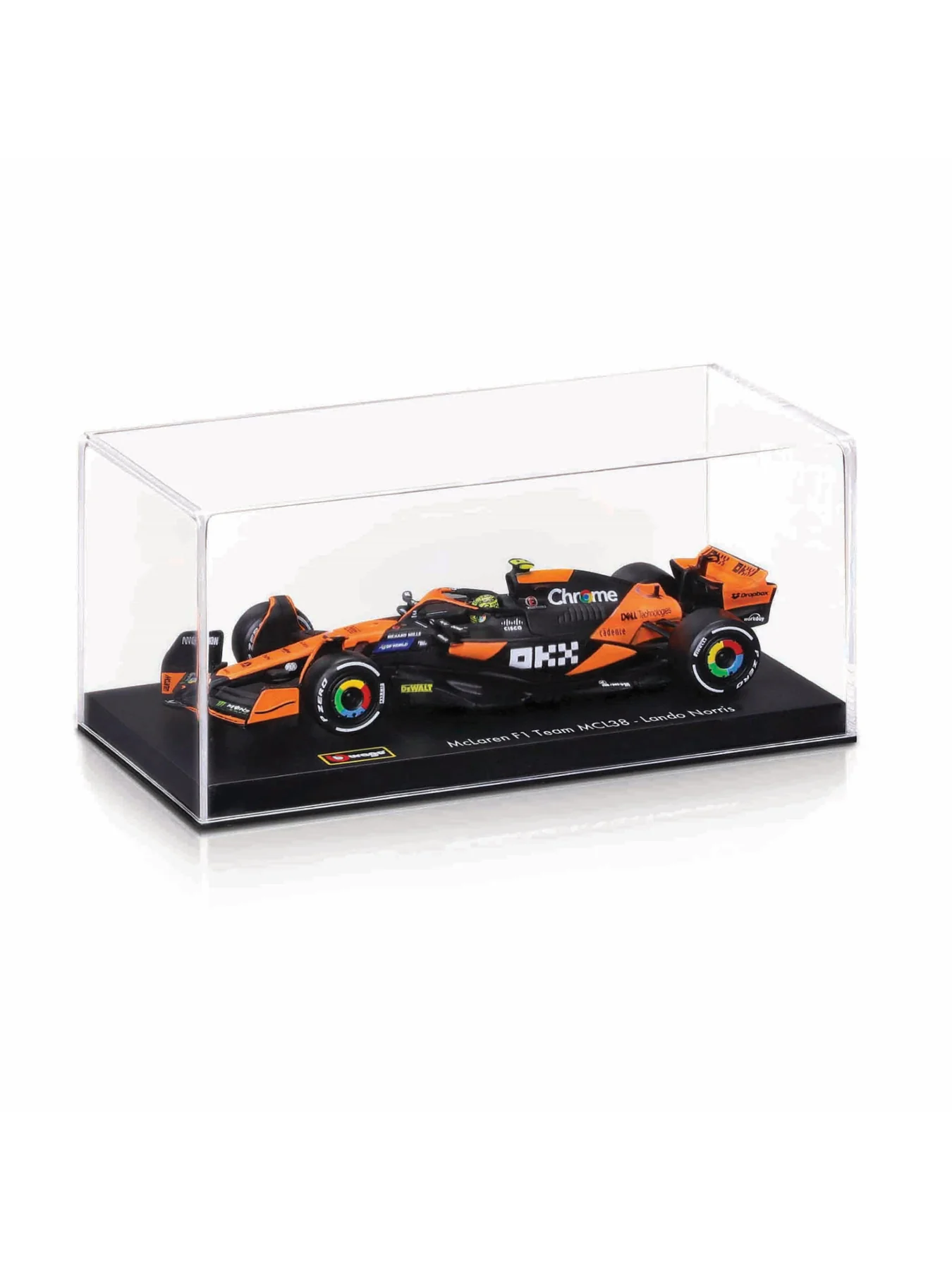 McLaren F1 MCL38 2024 Car with Norris Helmet - Image 2