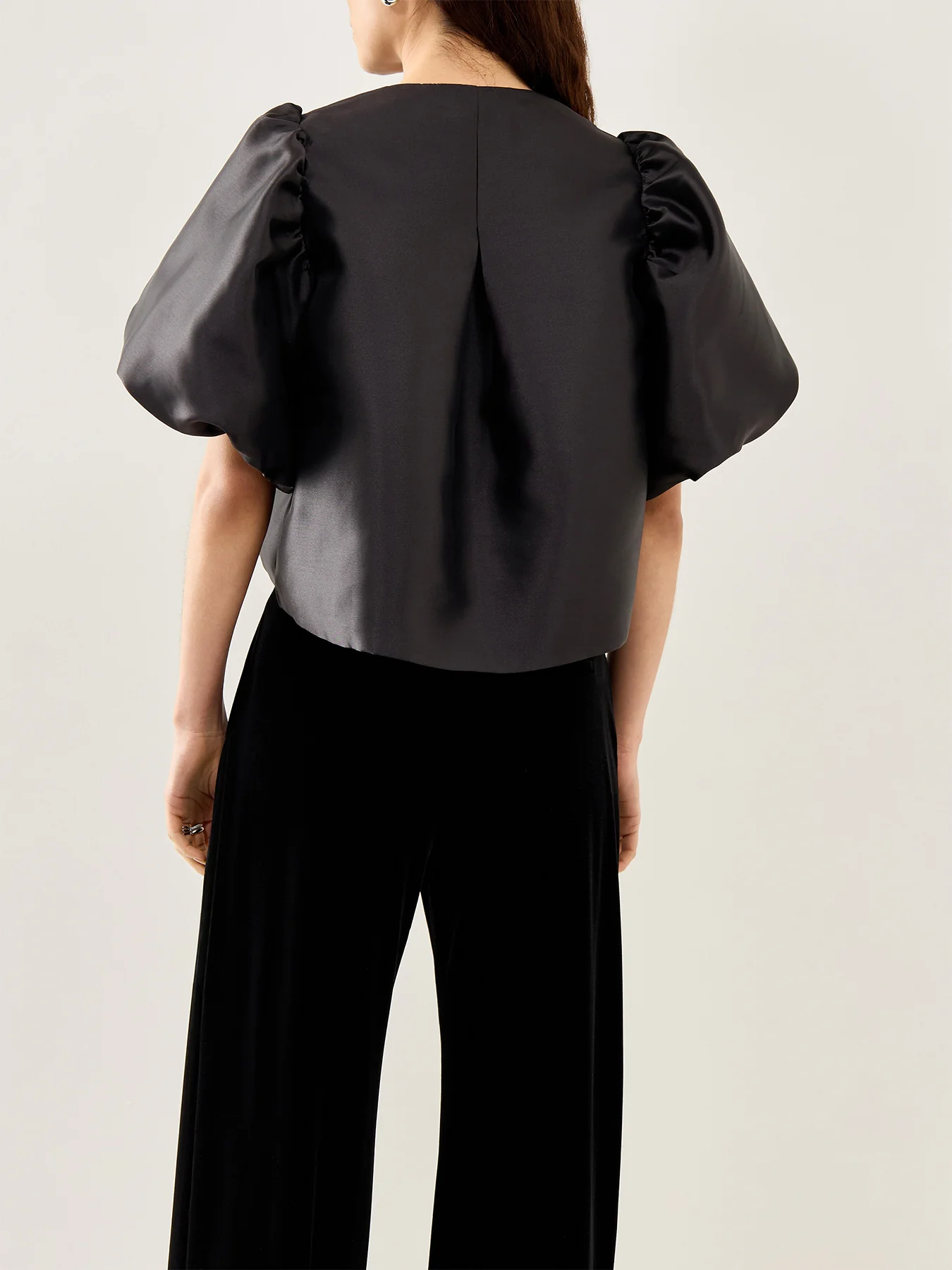 Cleo Pouf Sleeve Blouse - Image 5