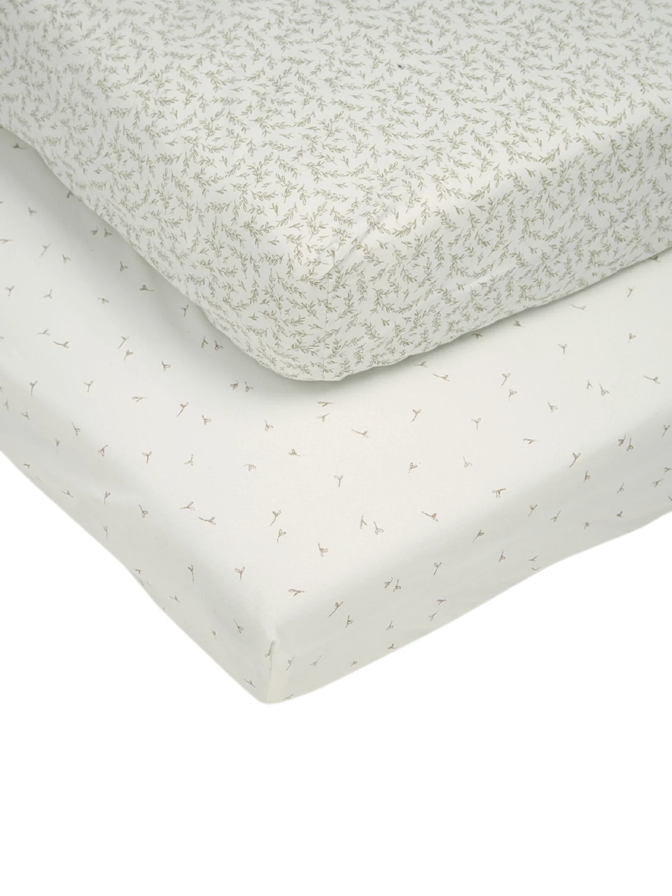 2 CotBed Fitted Sheets Seedling - Image 7