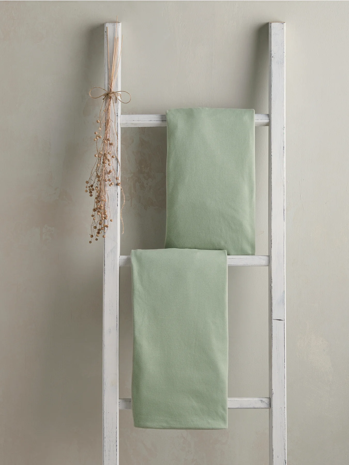 Cot Bed Fitted Sheets 2 Pack Sage - Image 6