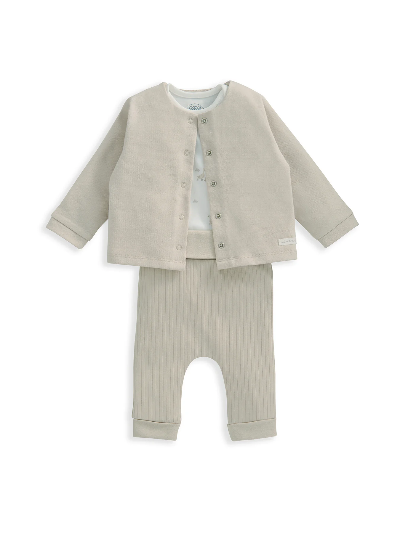 Baby Jersey Jacket Set Multi