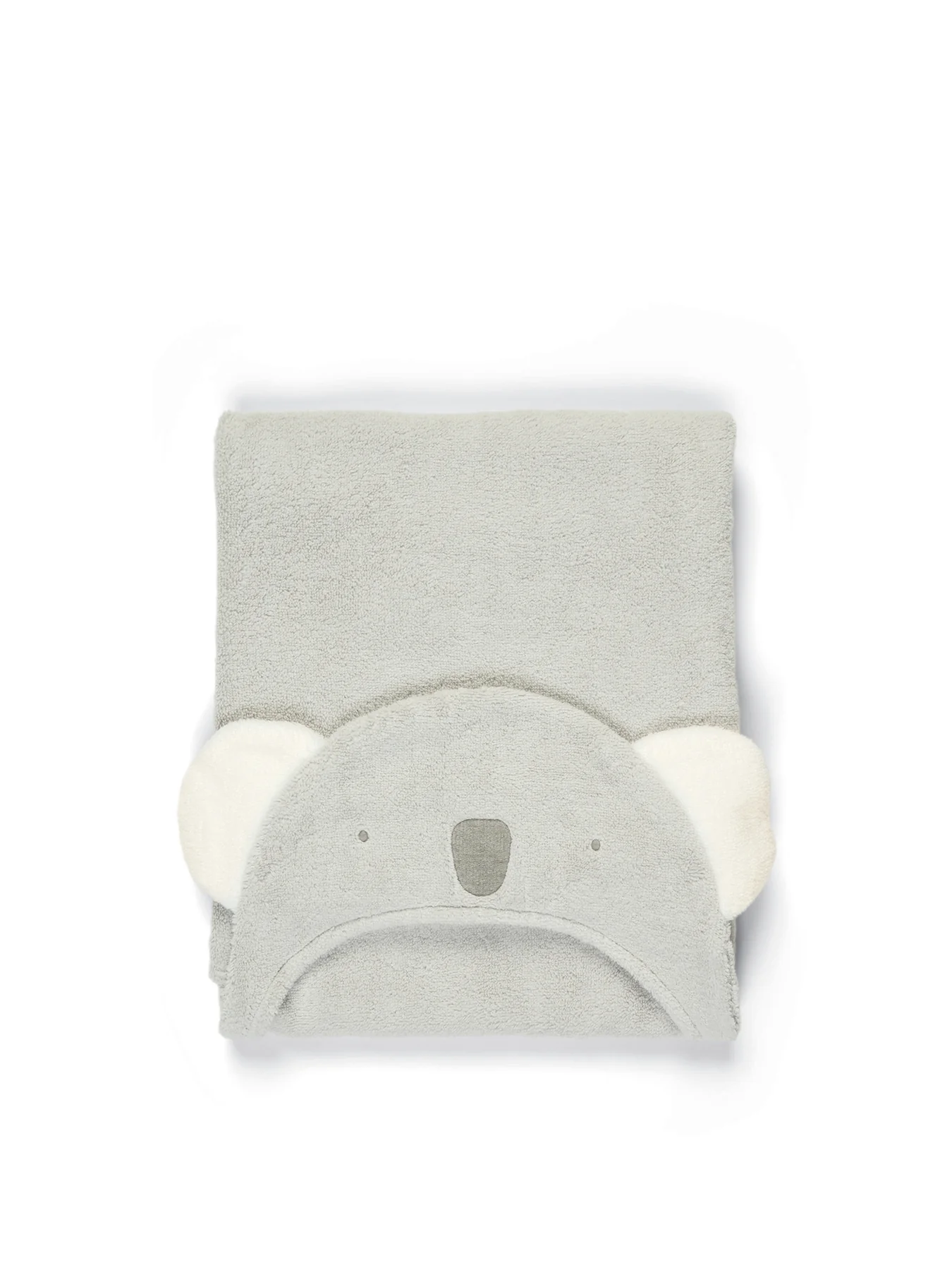 Koala Hooded Towel Neutral - Image 3
