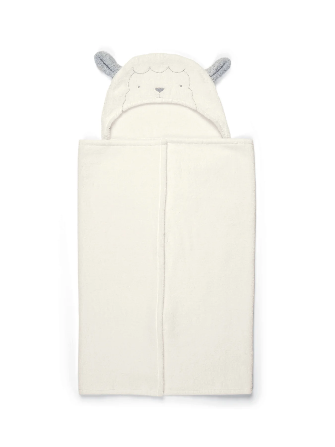 Hooded Towel Lamb White - Image 4