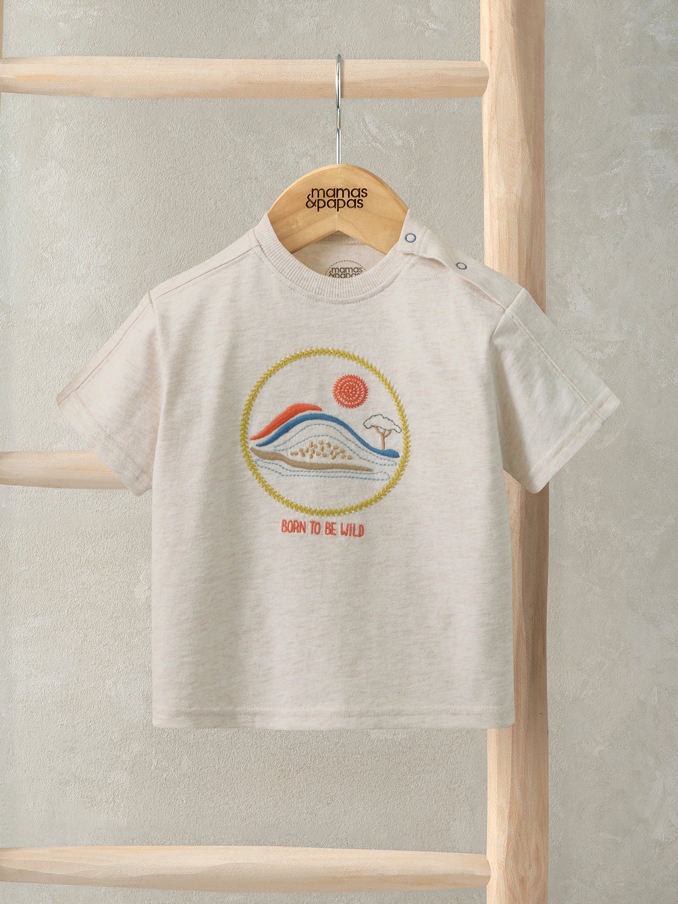 Baby Printed Cotton T-Shirt - Image 3