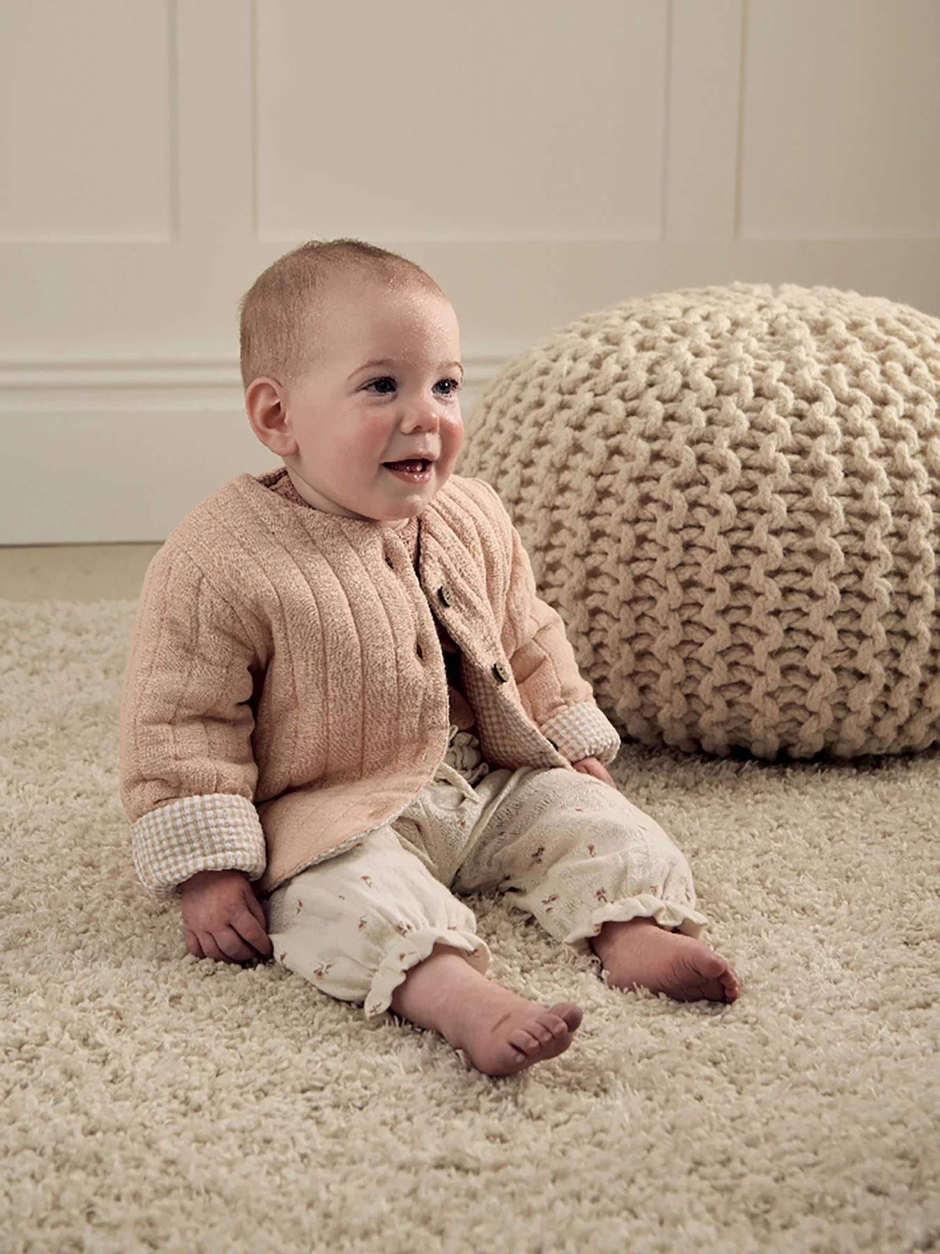 Baby Reversible Jacket Pink - Image 2