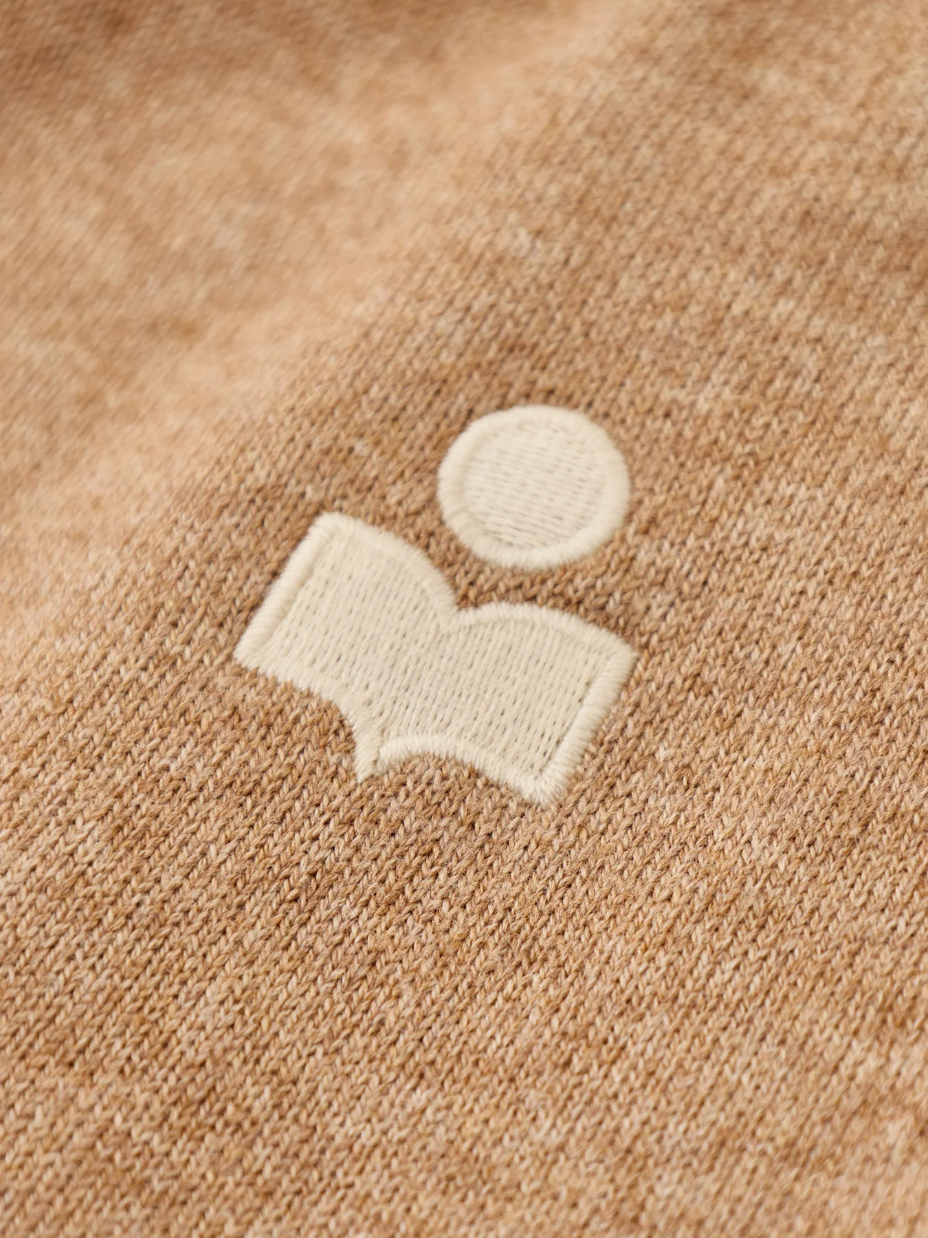 Kira Logo Knitted Sweatpants Grey Marl - Image 3