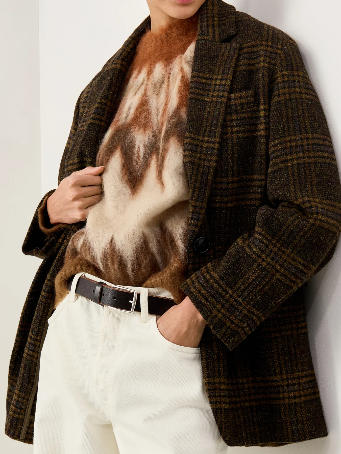 Natania Fair Isle Knit Rust - Image 3