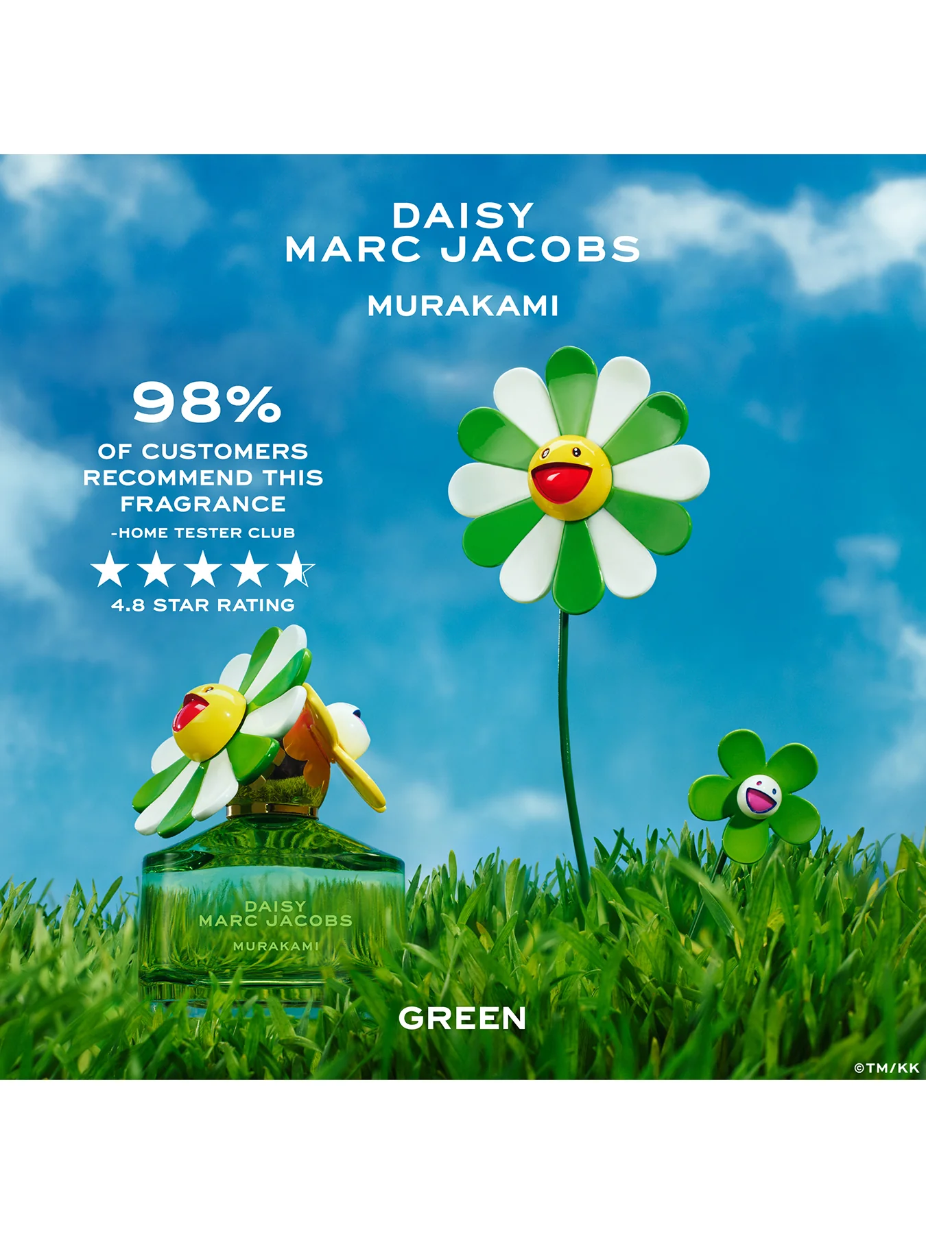 Daisy Murakami Eau de Parfum 50ml Limited Edition Green - Image 4