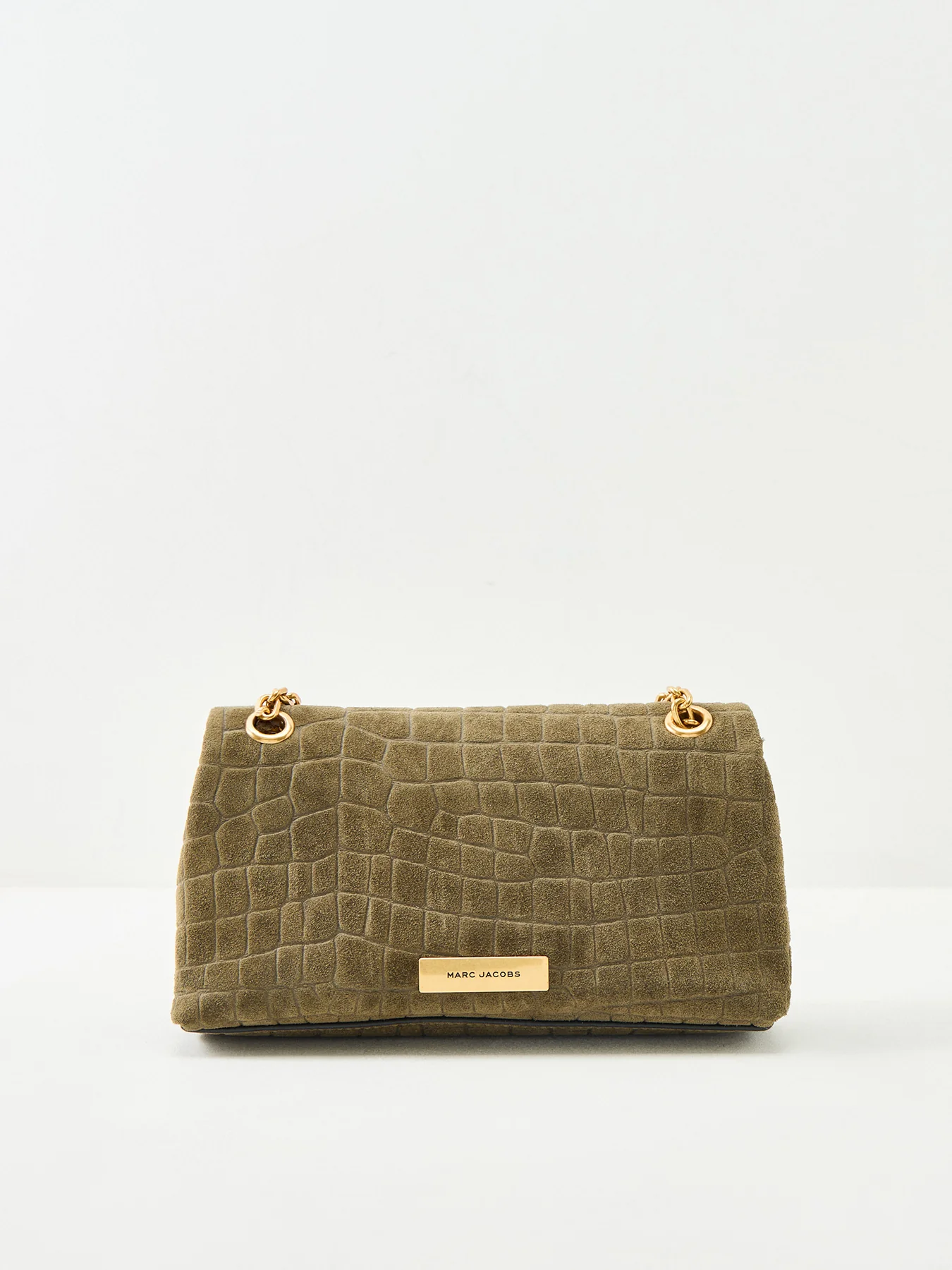 The Dual Chain Mini Bag Olive - Image 3