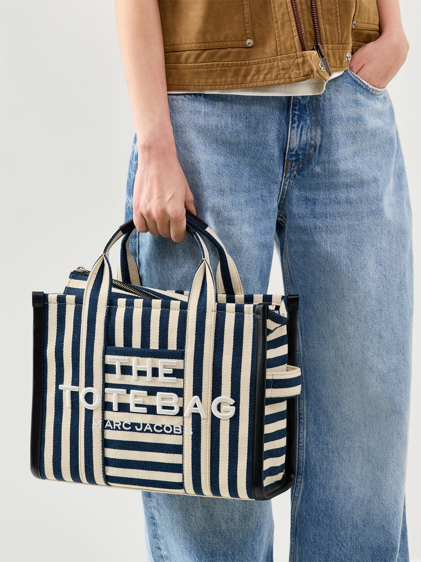 Medium Canvas Tote Bag Multi - Image 2