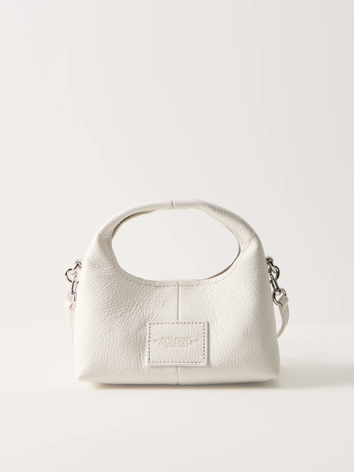 Micro Crossbody Sack Bag White - Image 3